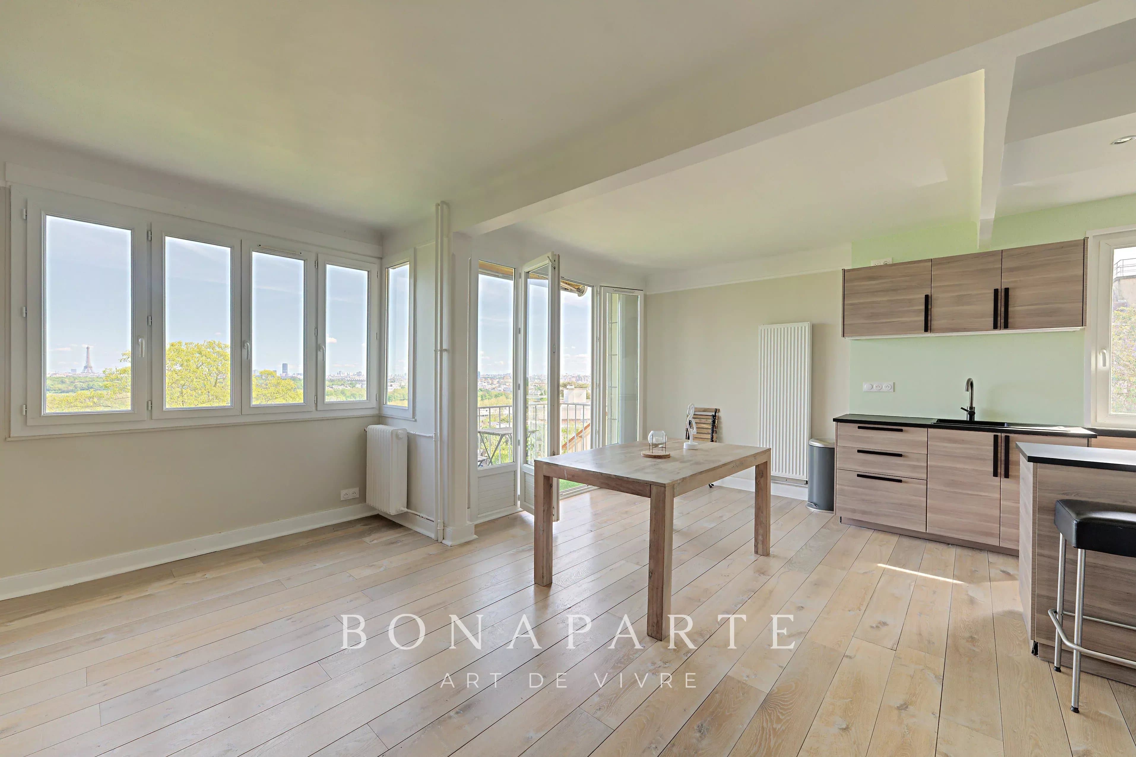 3 pièces 74 m² – Balcon, vue Tour Eiffel, parking – Val d’Or - Photo 5