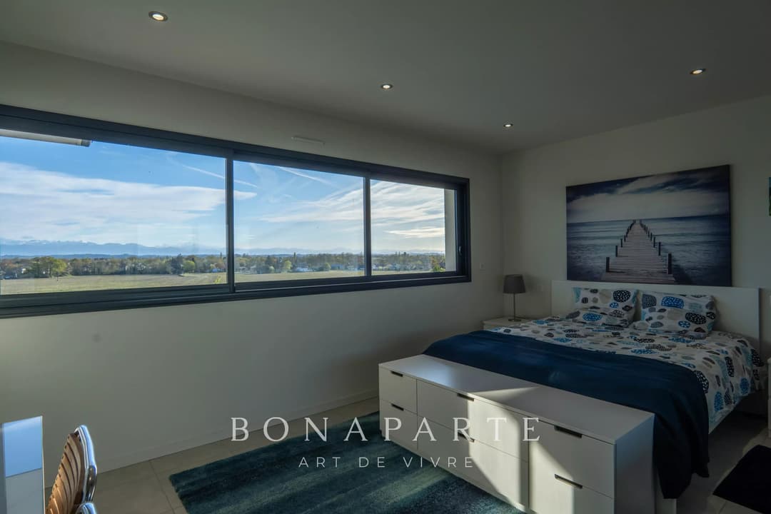 PAU Nord / Serres-Castet – Villa contemporaine 317 m² – Vue Pyrénées panoramique - Photo 12