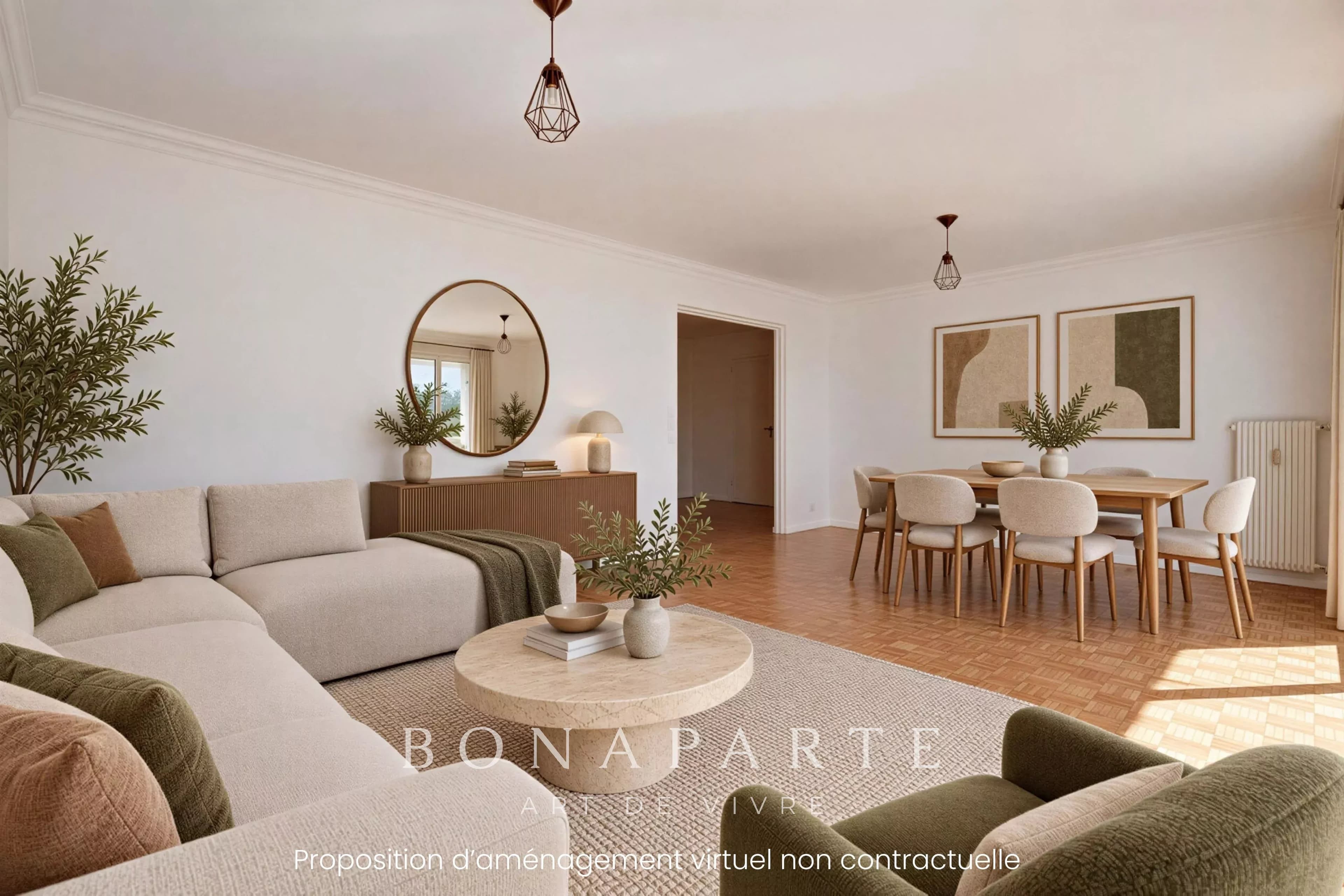 CUIRE LE HAUT / PIERRE BRUNIER - APPARTEMENT T4 / 2 CHAMBRES - AVEC RENOVATION ENERGETIQUE - Photo 5