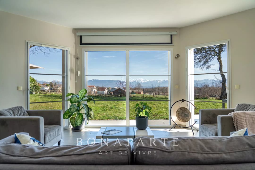 CESSY - MAISON P6 DE 240 M² - VUE PANORAMIQUE ALPES ET MONT-BLANC - Photo 2