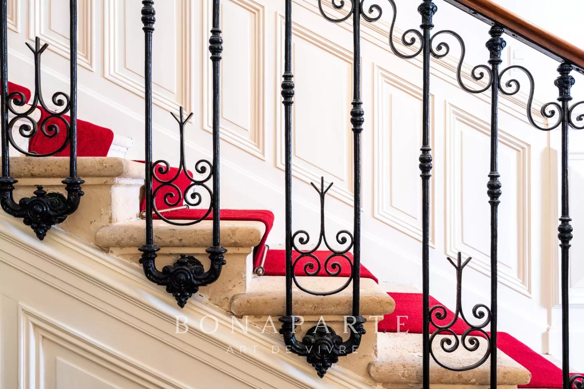 Hôtel particulier de charme en cœur de ville et son grand jardin verdoyant - Photo 4