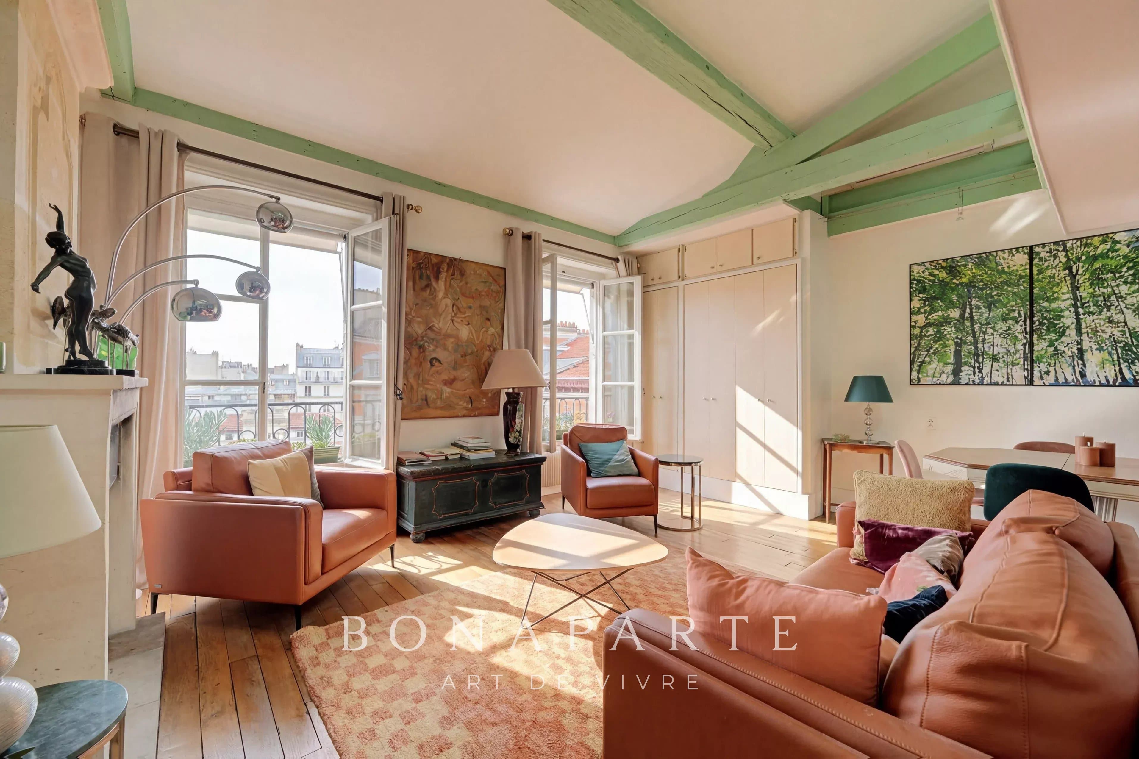 PARIS 3 / TOURNELLES - APPARTEMENT / 2 CHAMBRES - DERNIER ETAGE - Photo 5