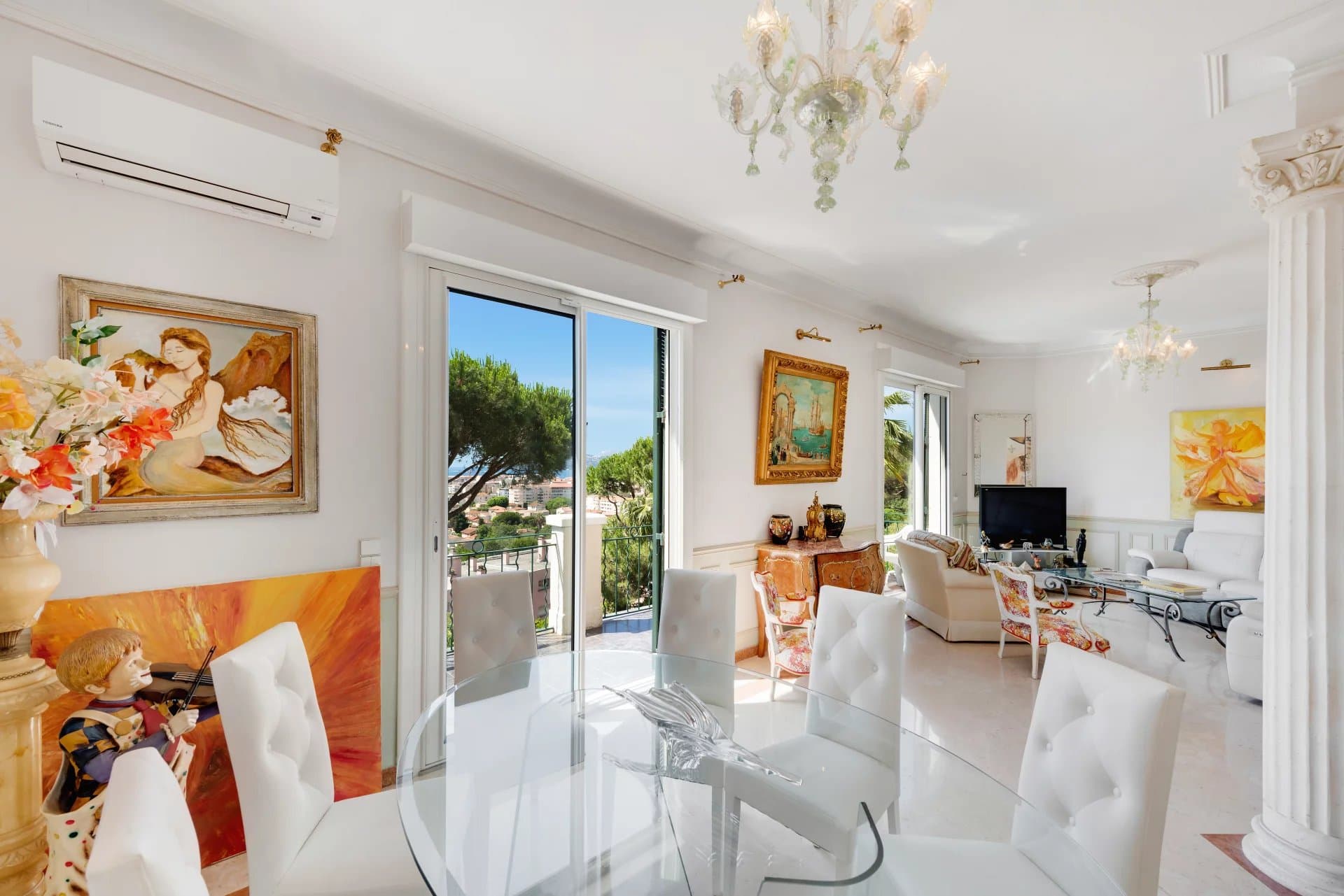 NOUVEAUTÉ CANNES - SUPERBE VILLA BELLE ÉPOQUE À LA VUE MER PANORAMIQUE - Photo 6
