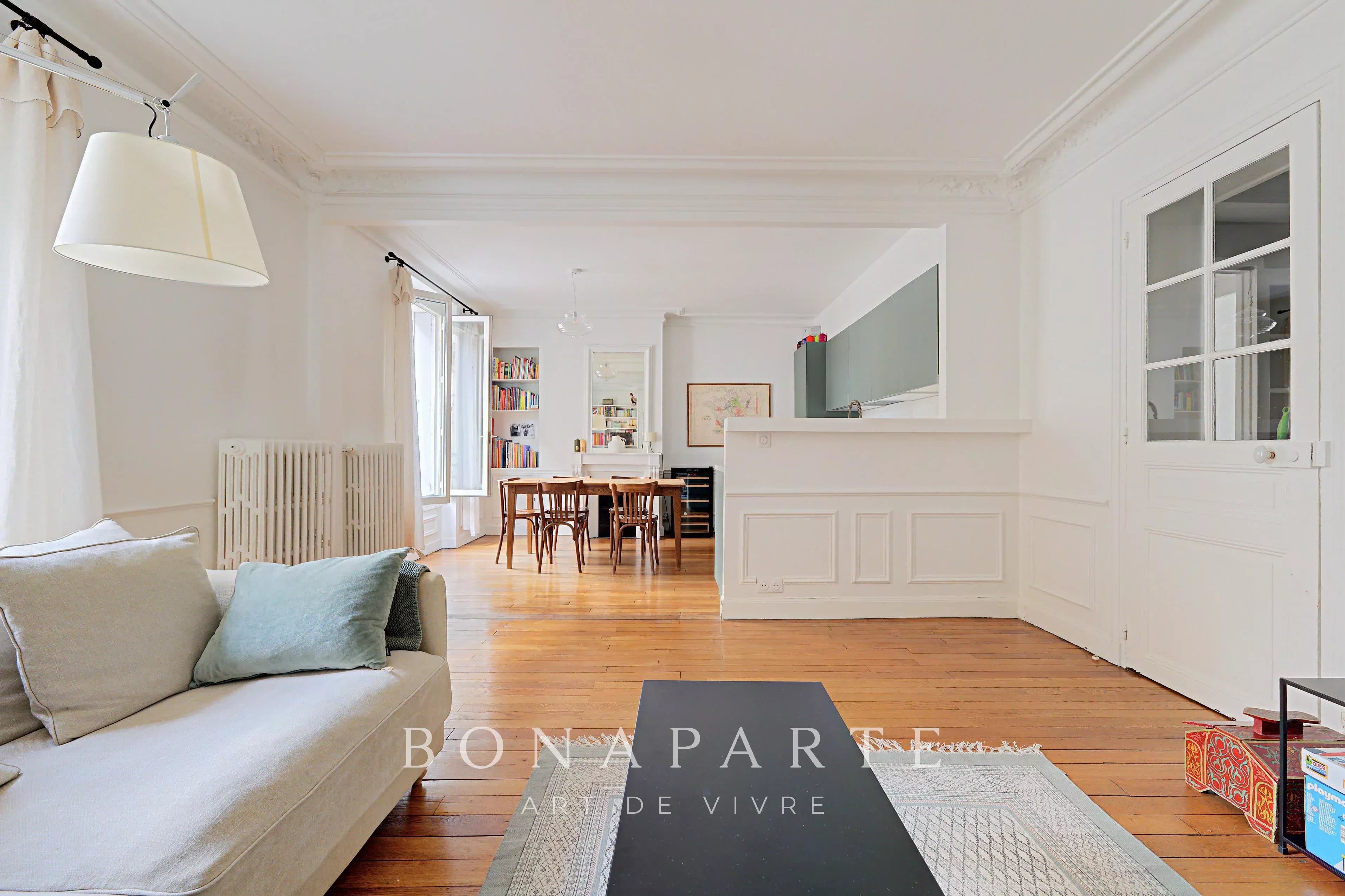 Trois pièces traversant entièrement rénové par architecte - Photo 4