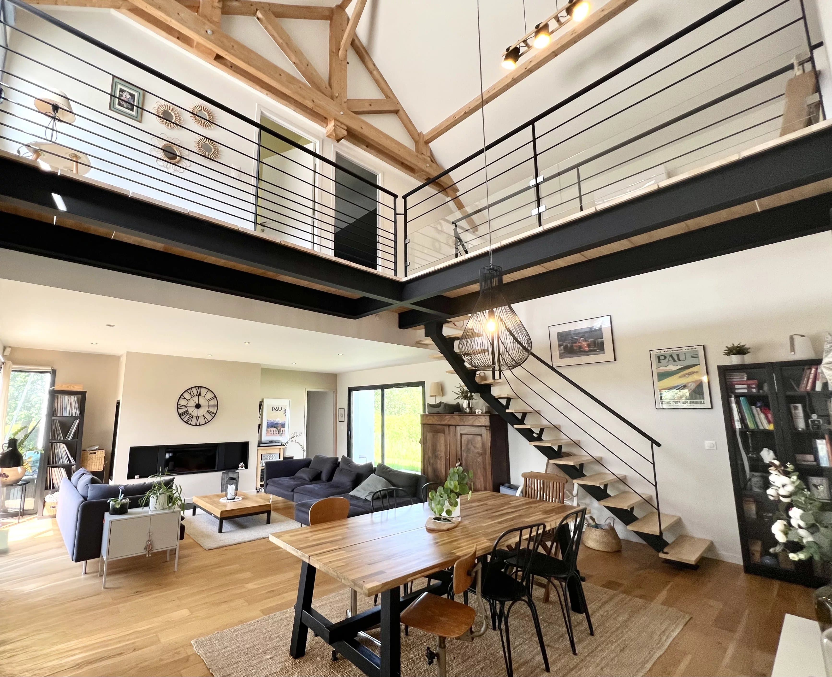 VILLA CONTEMPORAINE 2020 – 5 CHAMBRES – PISCINE CHAUFFÉE AU SEL – COTEAUX LIMITE BIZANOS – DPE A - Photo 4