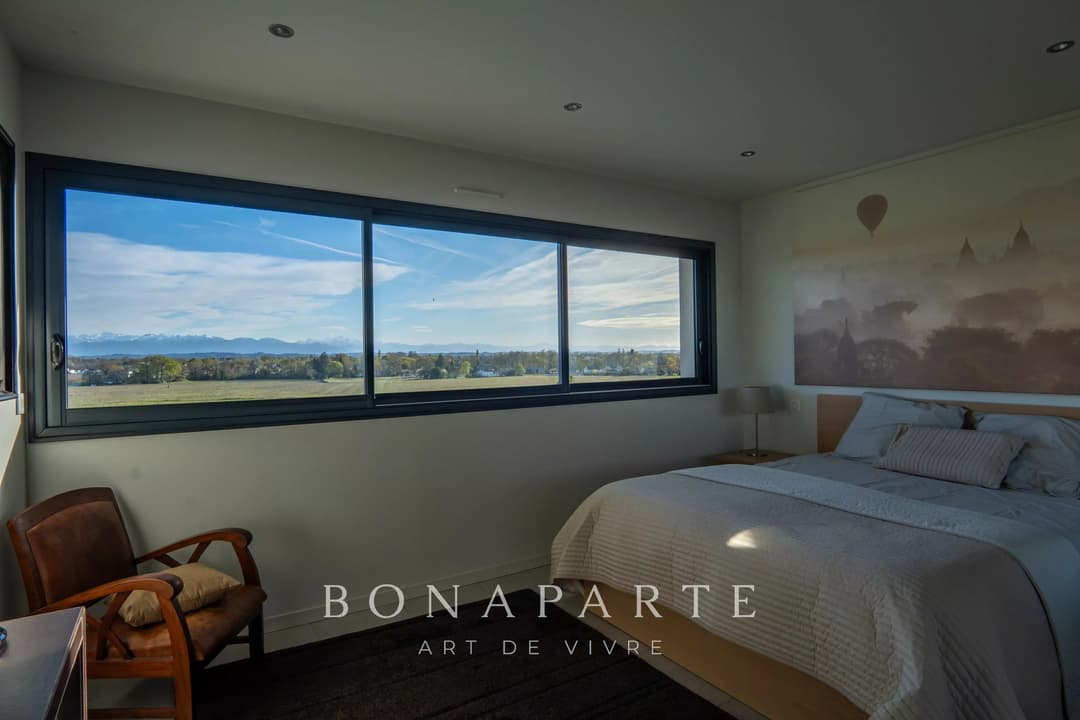 PAU Nord / Serres-Castet – Villa contemporaine 317 m² – Vue Pyrénées panoramique - Photo 13