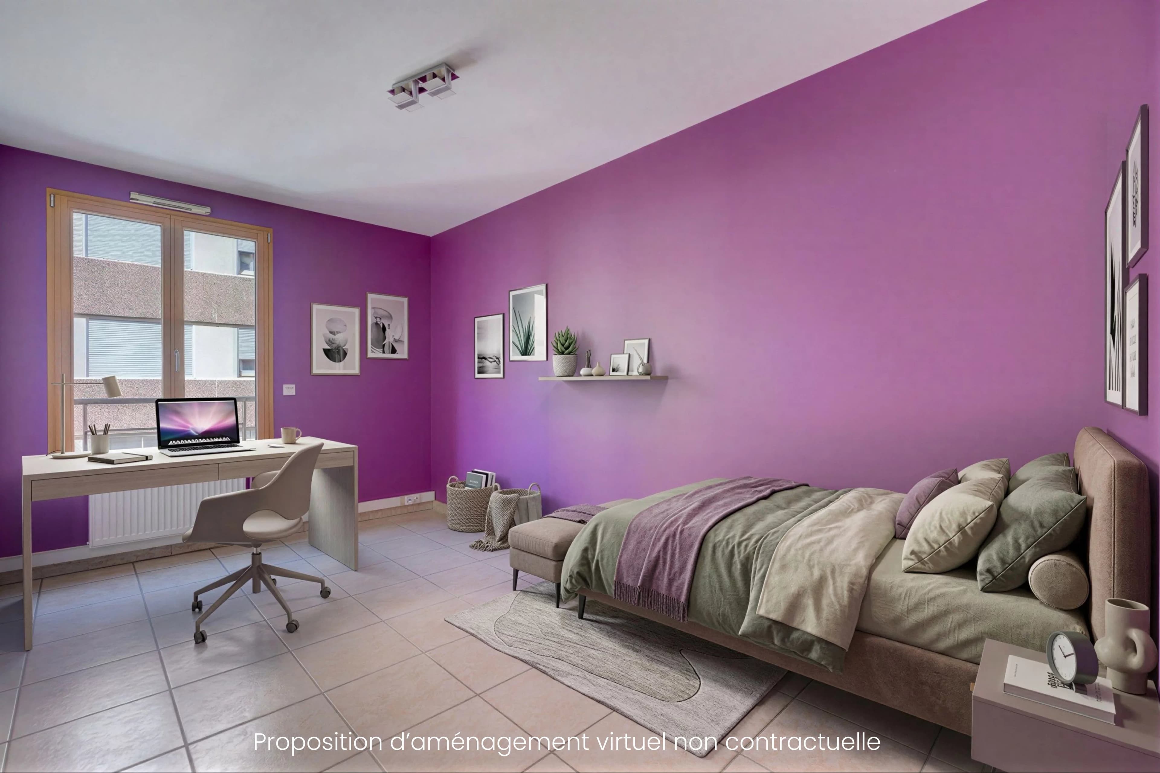 VILLEURBANNE / GRATTECIEL - APPARTEMENT / 3 CHAMBRES - GRAND BALCON A VIVRE - Photo 9