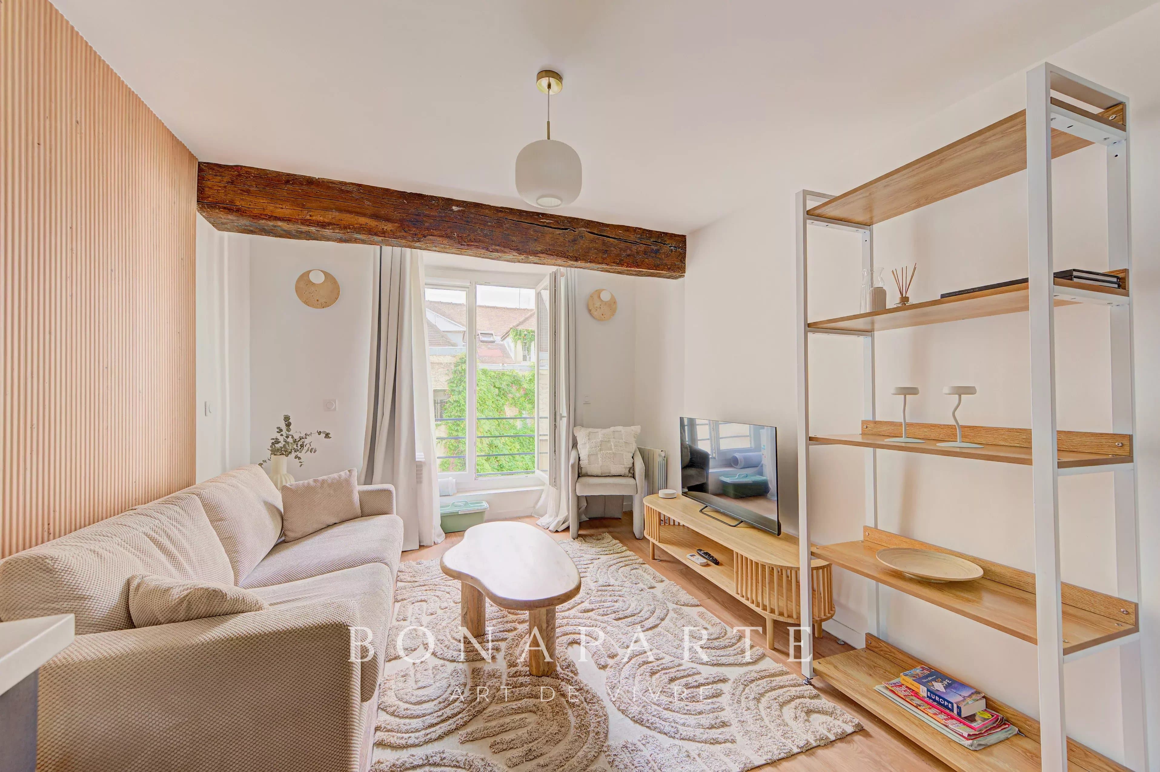 Rue des Canettes – Studio rénové – 25,27m²  – Calme sur cour - Photo 4