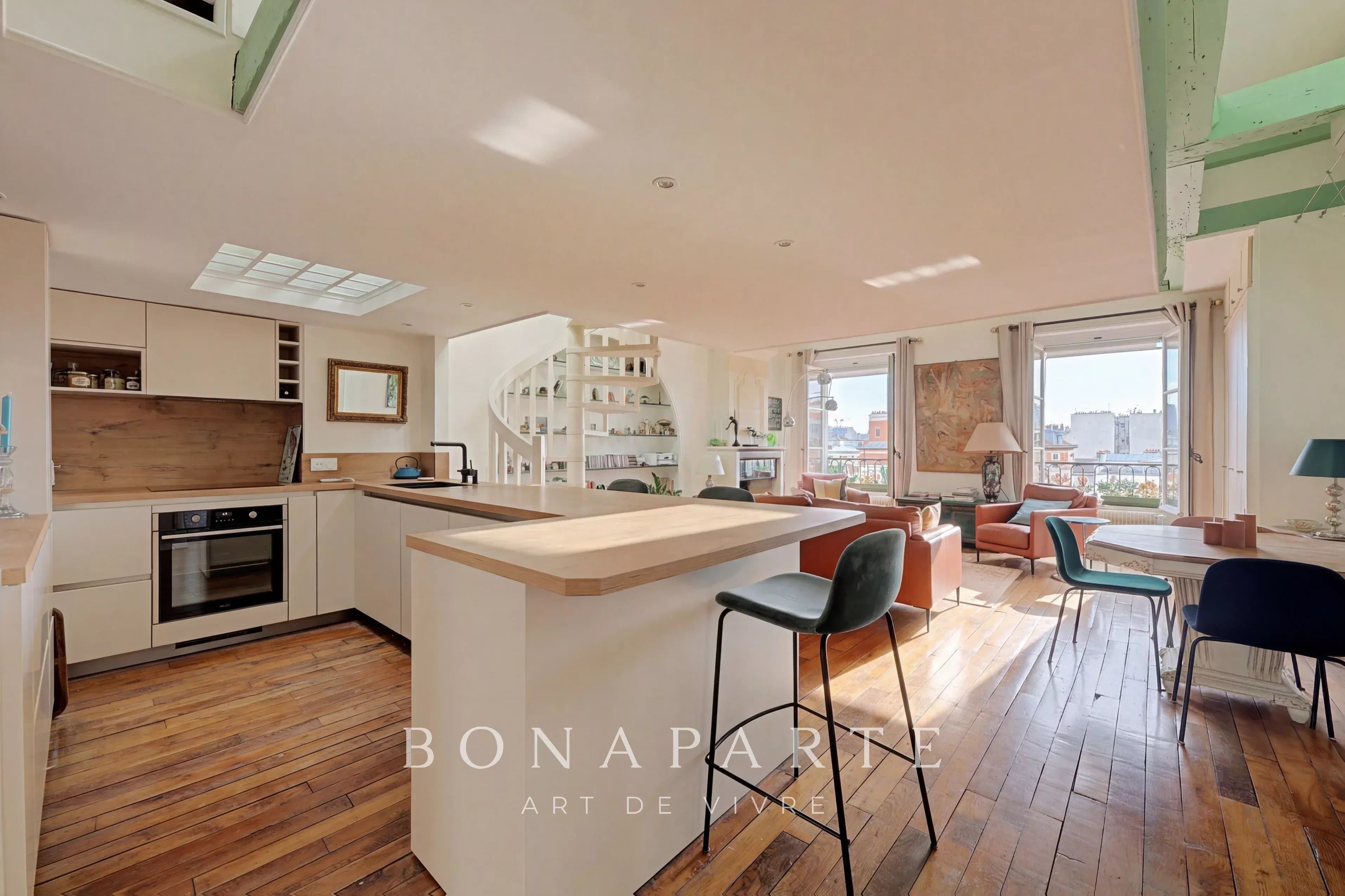 PARIS 3 / TOURNELLES - APPARTEMENT / 2 CHAMBRES - DERNIER ETAGE - Photo 8