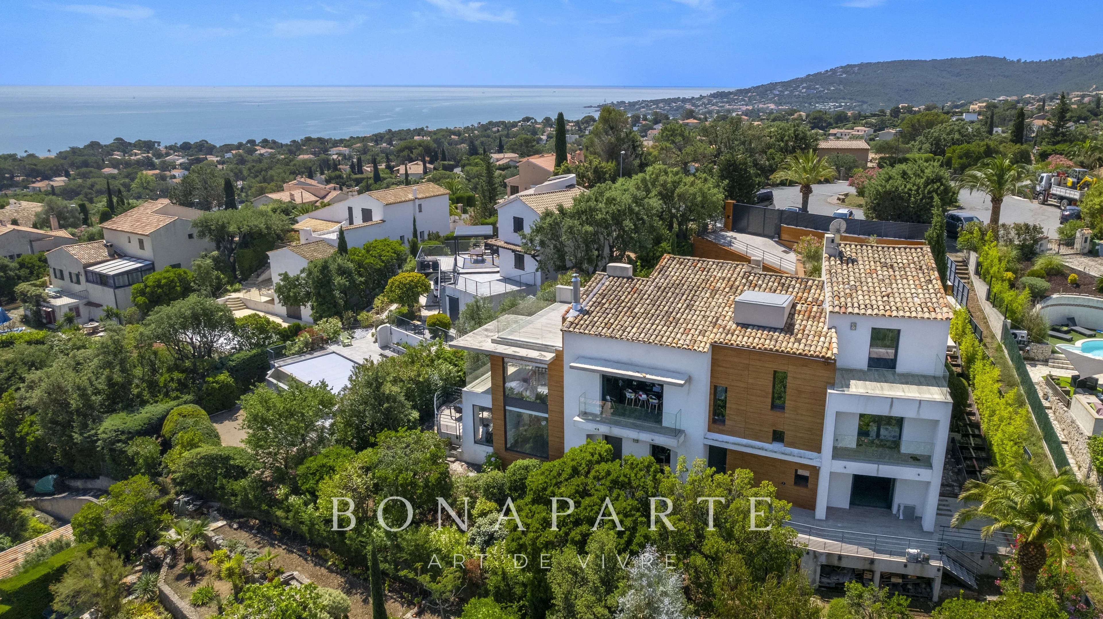 FREJUS - Villa vue mer PANORAMIQUE - Photo 15