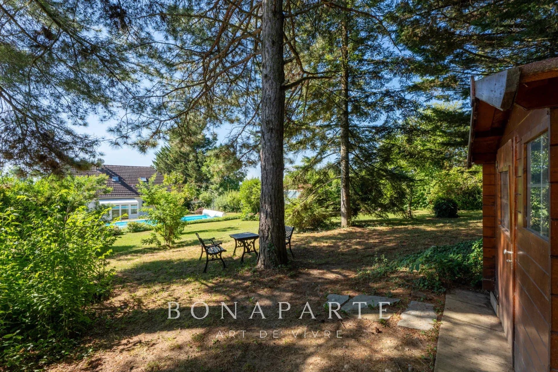 GRILLY / FRONTIÈRE SUISSE - PROPRIÉTÉ DE PRESTIGE AVEC VUE SUR LE MONT-BLANC - Photo 20