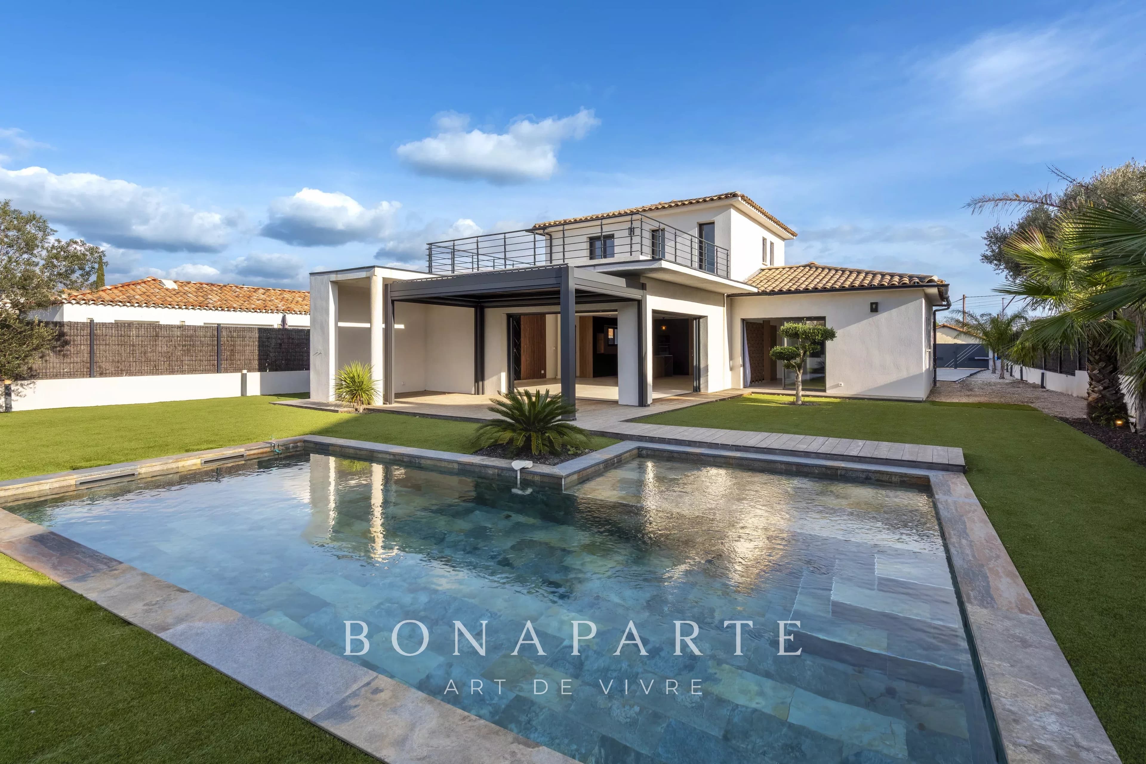 Villa contemporaine 4 chambres