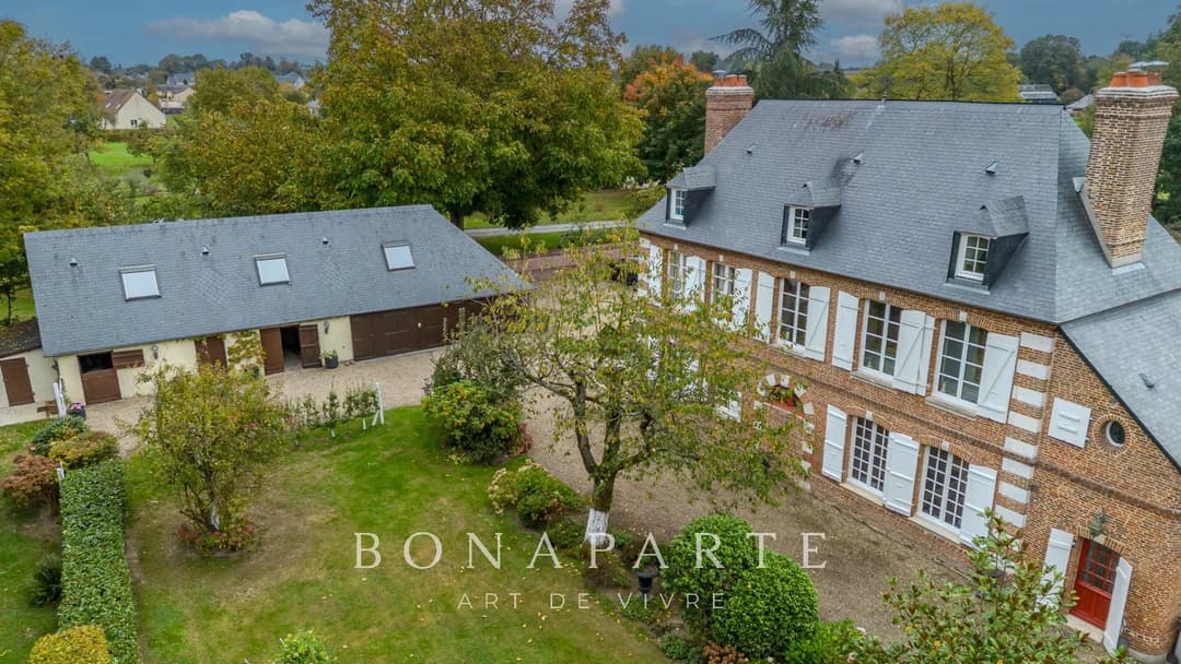GRAND BOURGTHEROULDE - MAISON DE MAITRE DU XVIIIe - Photo 13
