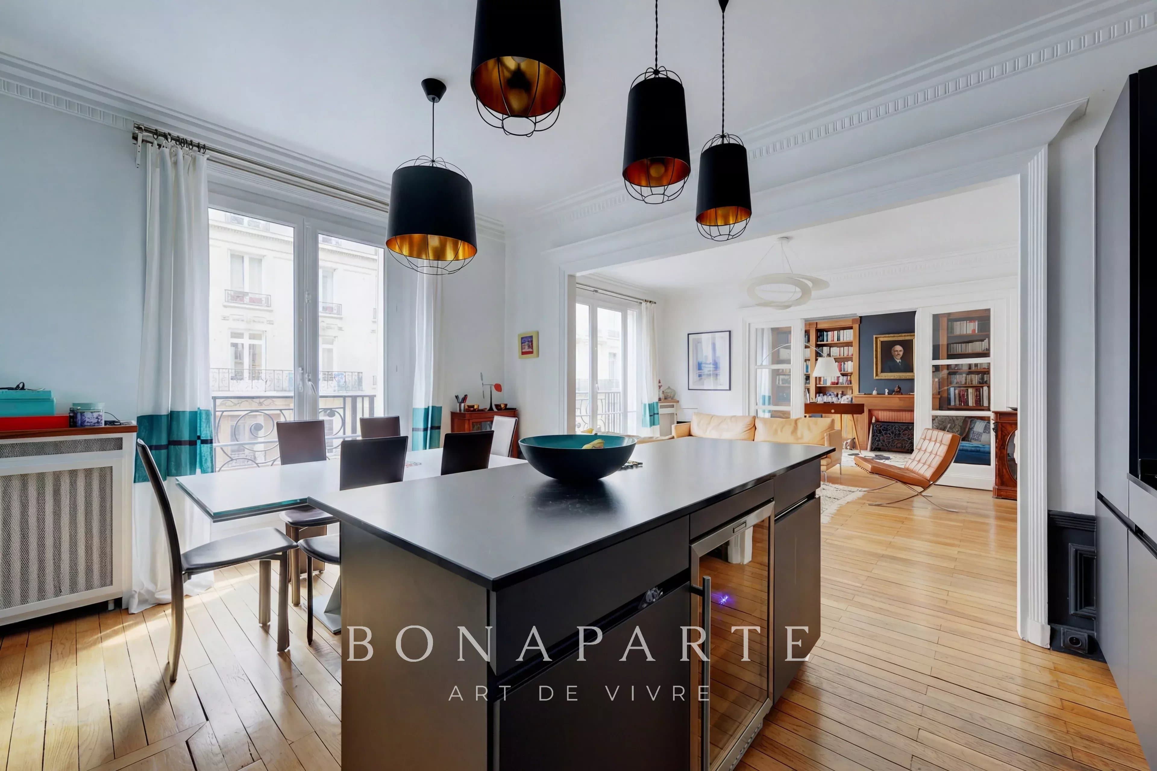 PARIS 17e - COURCELLES - APPARTEMENT - 6 PIÈCES - 156,7 M² CARREZ - 3/4 CHAMBRES - Photo 6