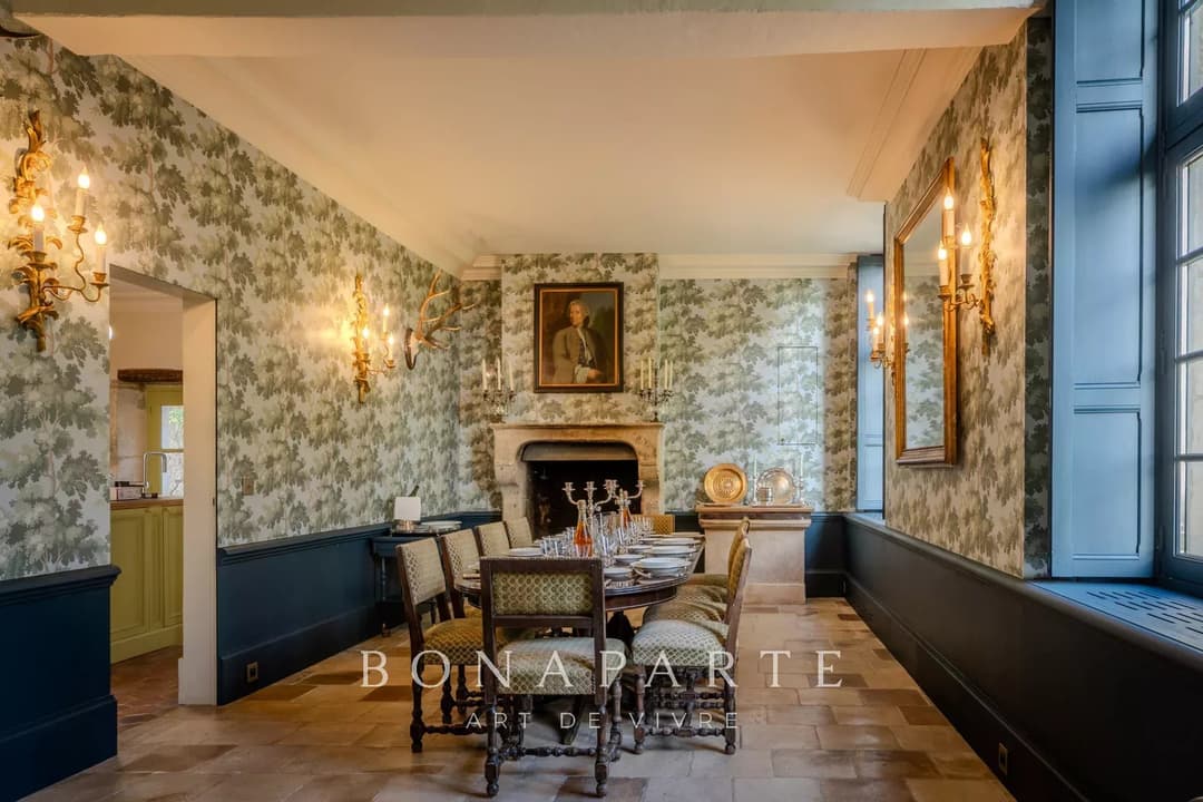 PAYS D'AUGE - ELEGANT MANOIR CLASSE - ENTIEREMENT RESTAURE - Photo 9