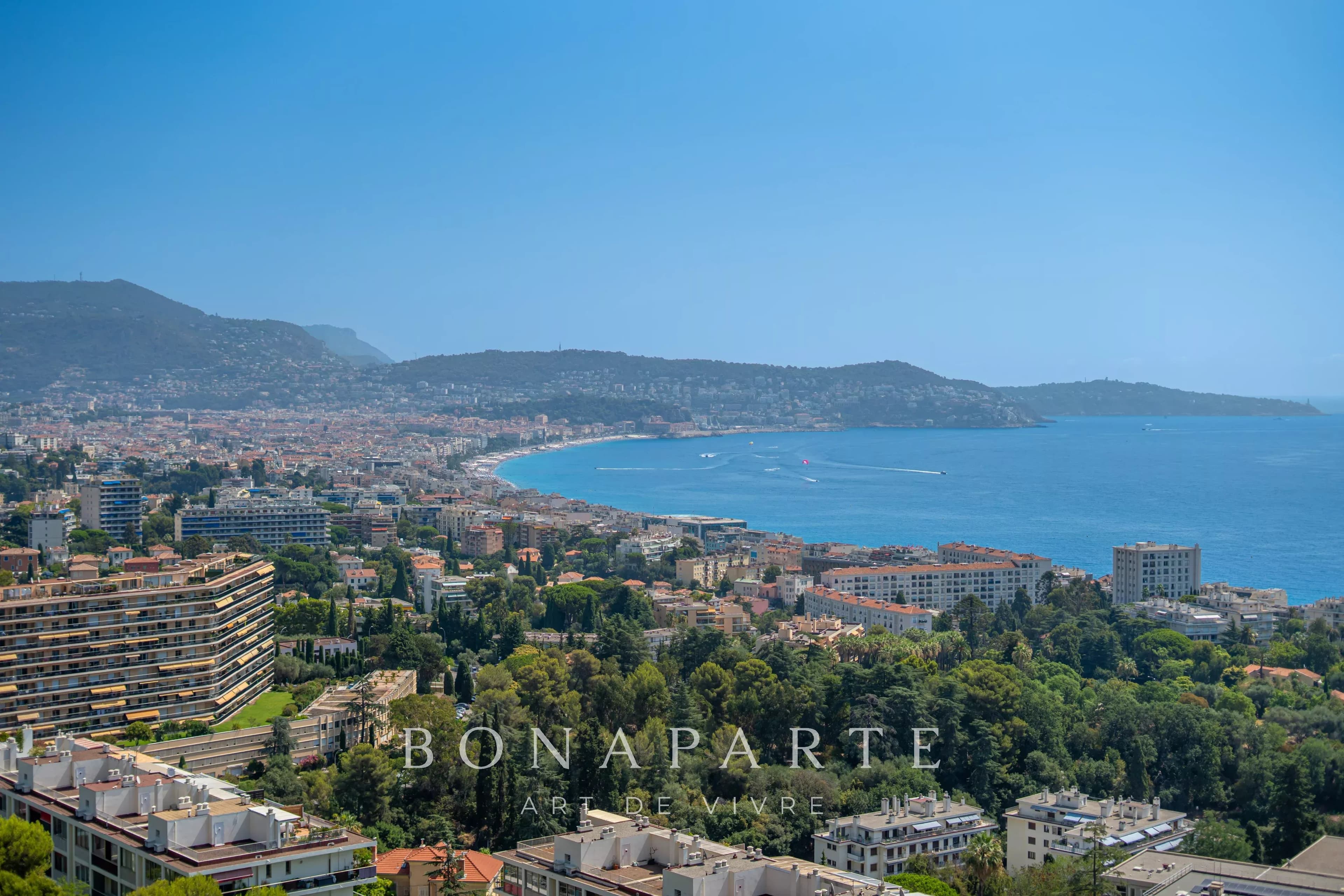 NICE – FABRON | DUPLEX EN DERNIER ÉTAGE – VUE MER PANORAMIQUE - Photo 1