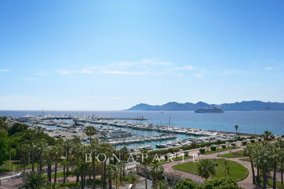 CANNES / CROISETTE - SUPERBE APPARTEMENT 5 PIECES - VUE MER PANORAMIQUE - Photo 11