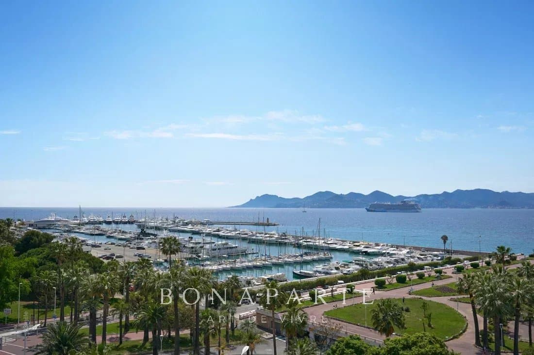 CANNES / CROISETTE - SUPERBE APPARTEMENT 5 PIECES - VUE MER PANORAMIQUE - Photo 1