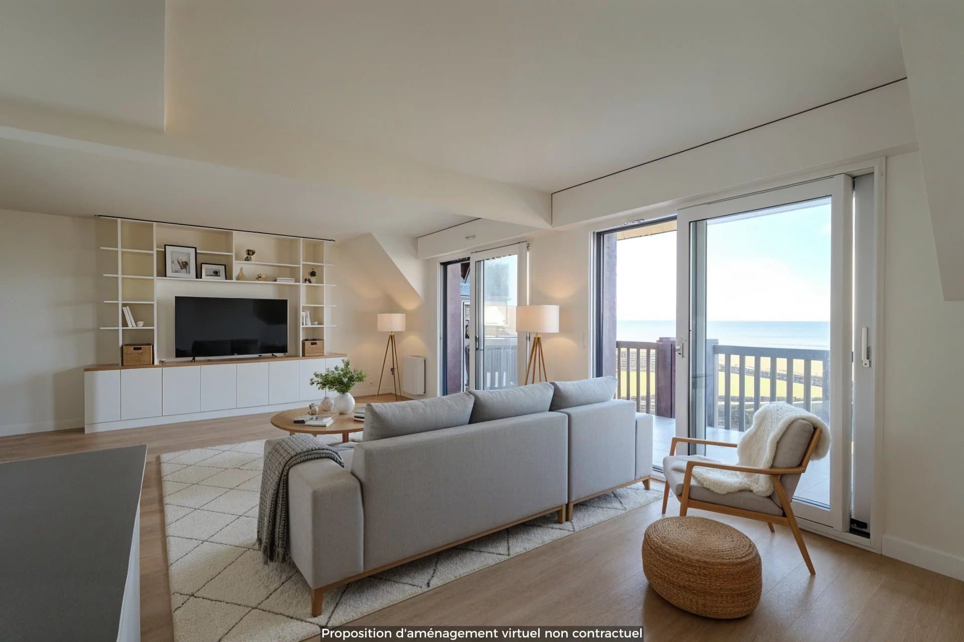 BENERVILLE-SUR-MER - APPARTEMENT D'EXCEPTION - FACE A LA MER - Photo 1