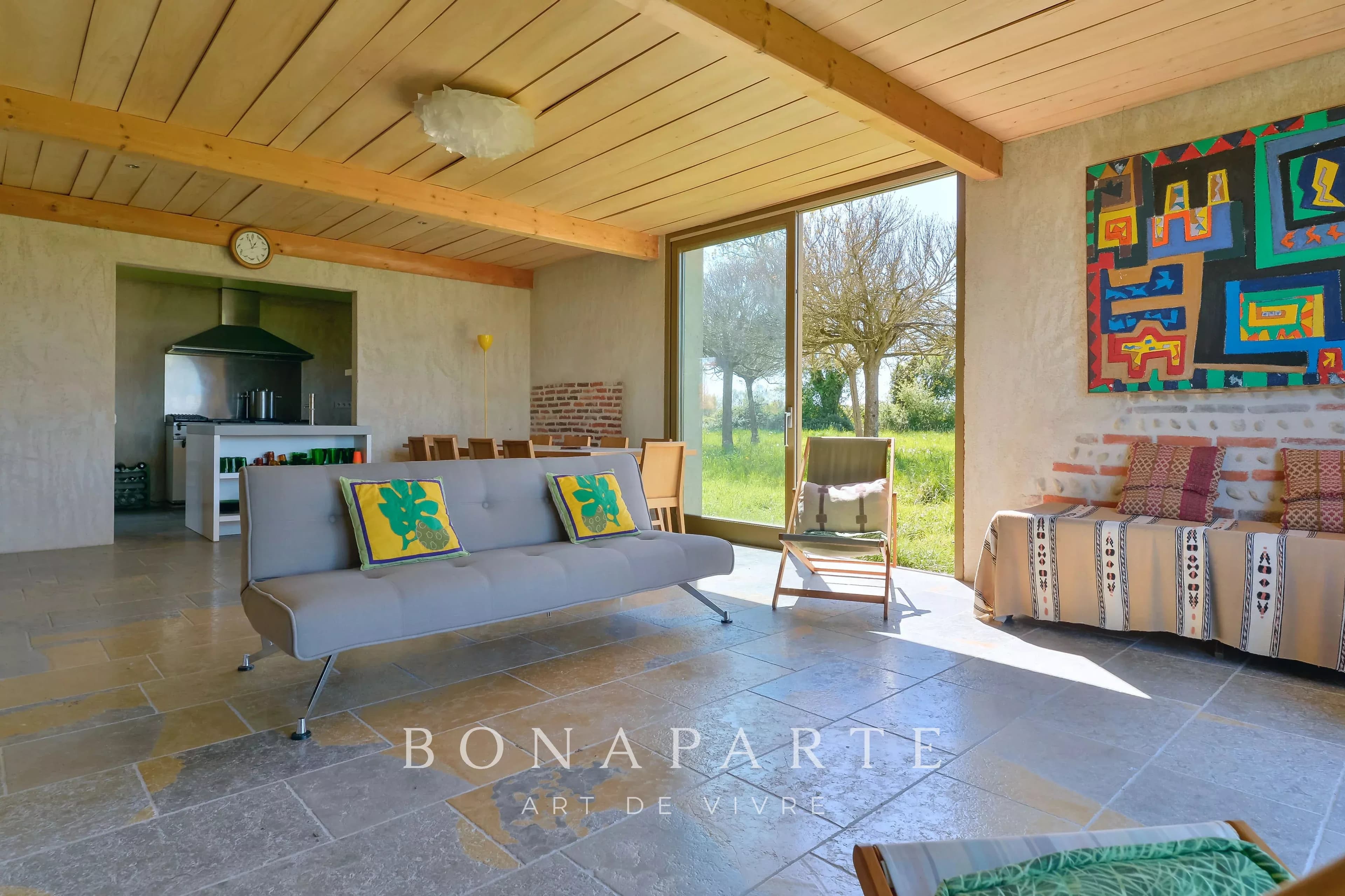 PROPRIÉTÉ EXCEPTIONNELLE DANS LA DOMBES- 118 hec DE PRAIRIES, BOIS ET ETANG - Photo 3