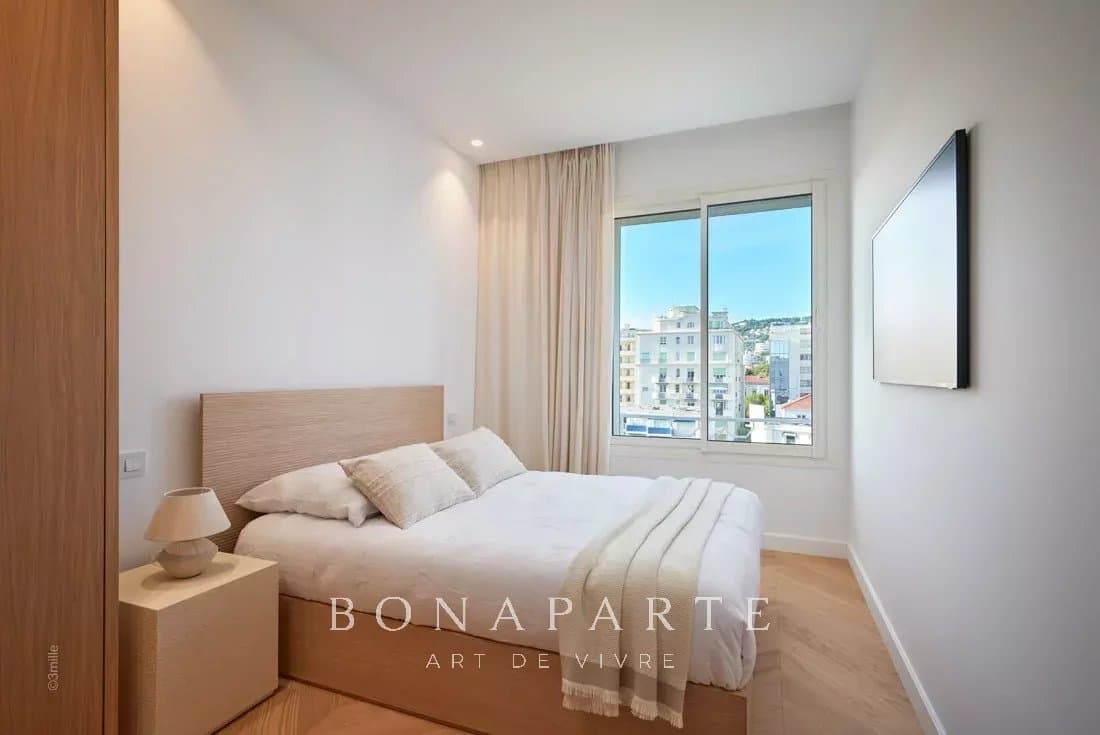 CANNES / CROISETTE - SUPERBE APPARTEMENT 5 PIECES - VUE MER PANORAMIQUE - Photo 9