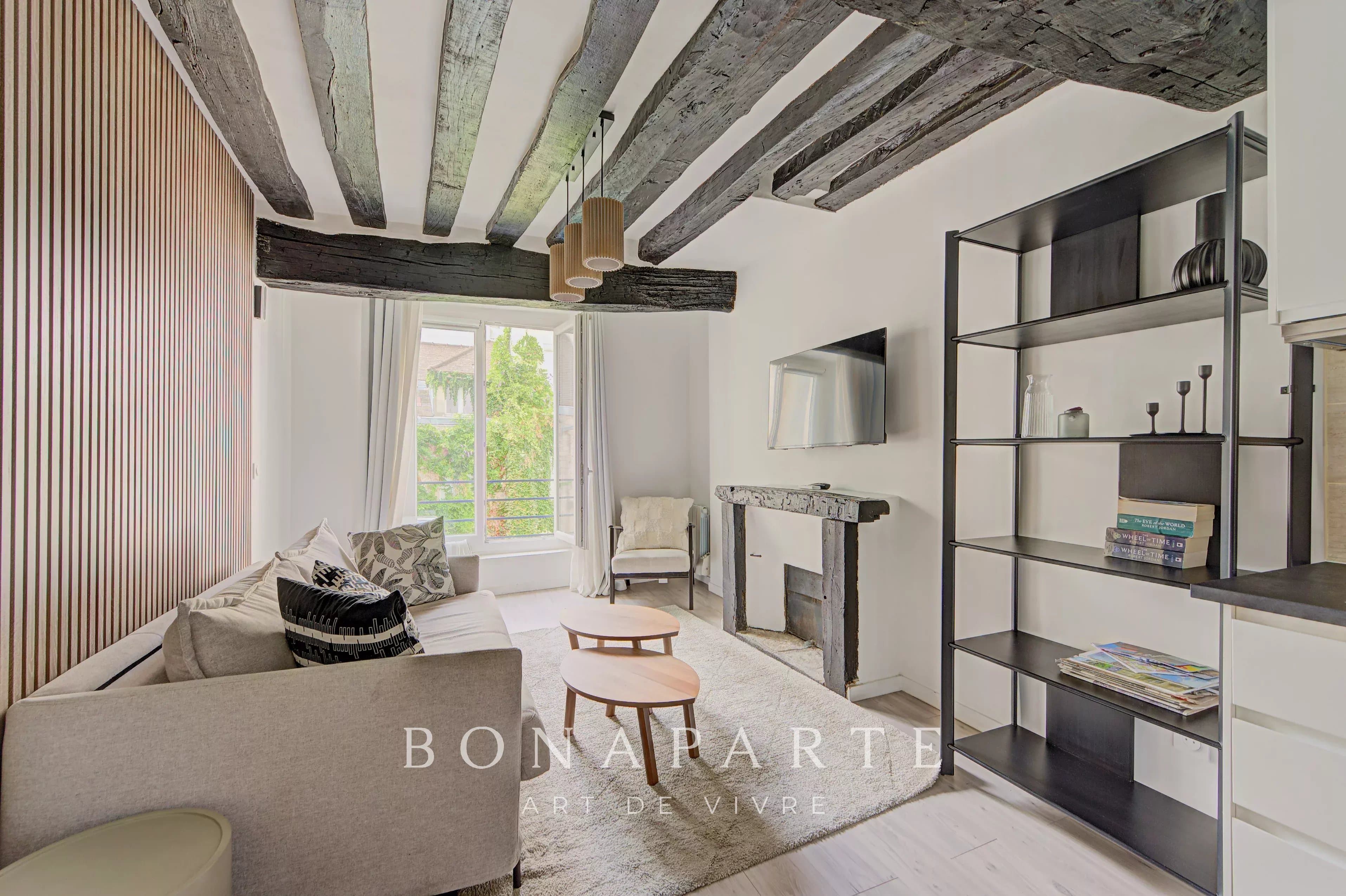 Studio rénové – 23m²  – Calme sur cour - Photo 1