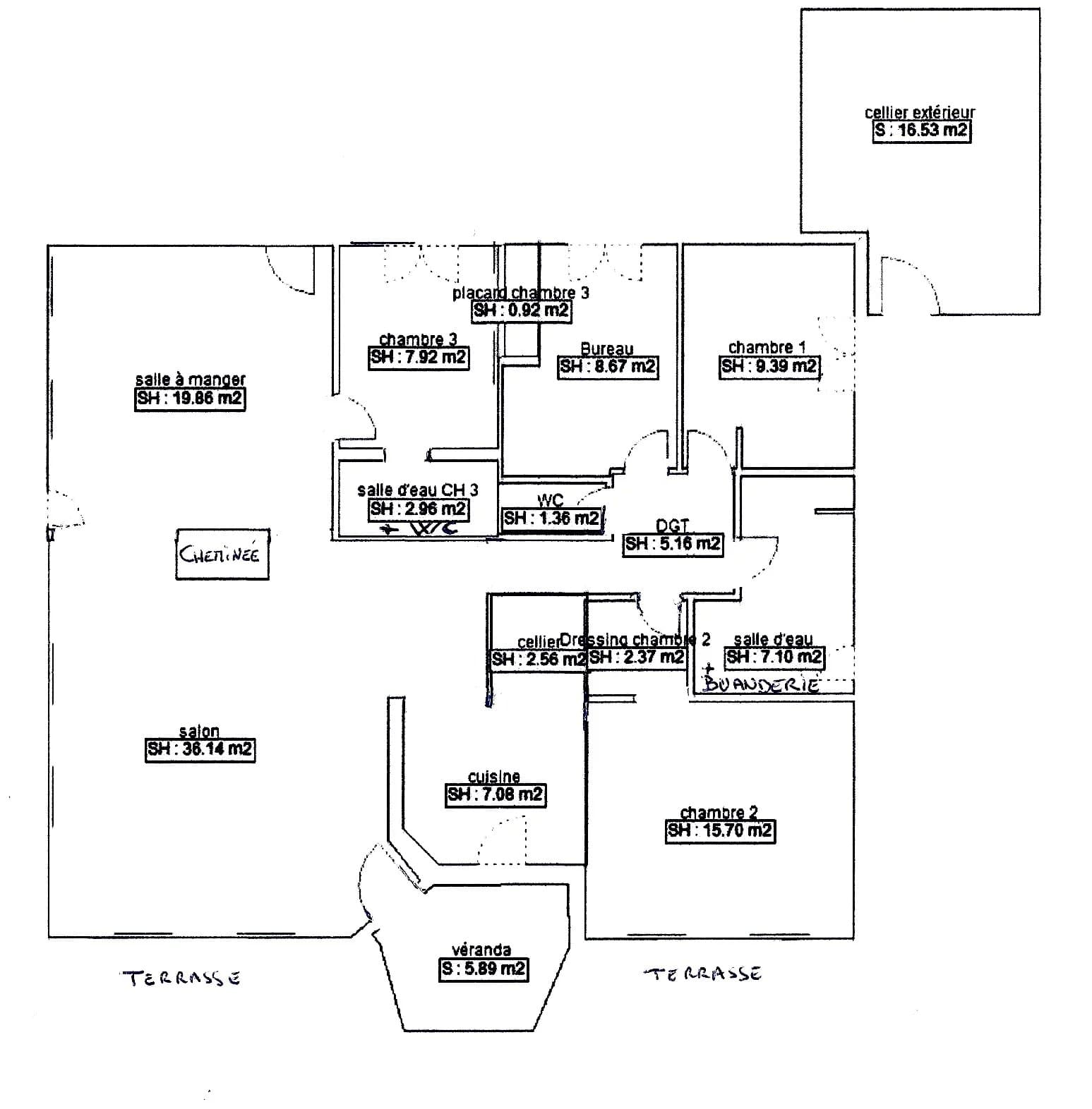 Maison plain-pied avec piscine à Sauvian – Confort, espace et praticité - Photo 13