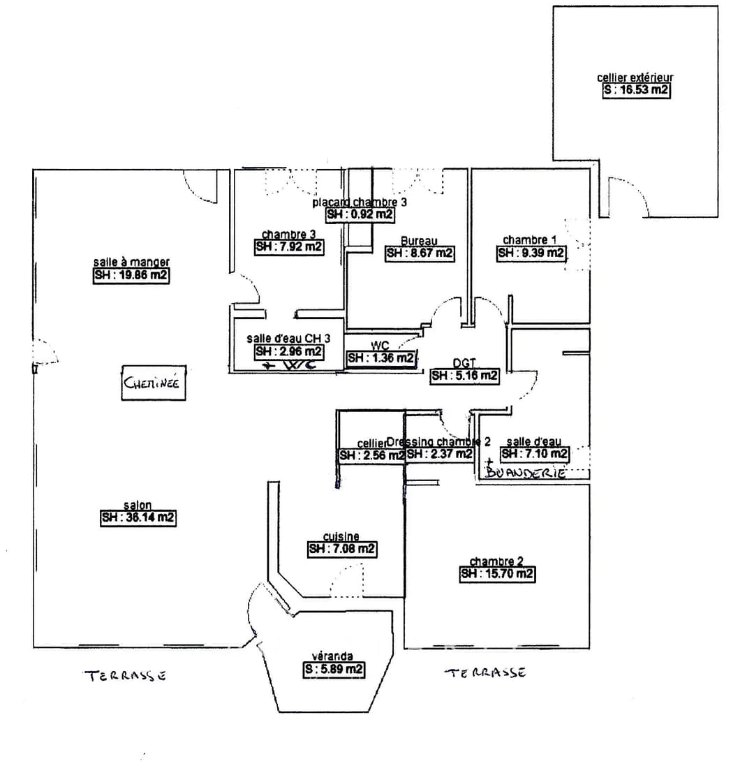 Maison plain-pied avec piscine à Sauvian – Confort, espace et praticité - Photo 13