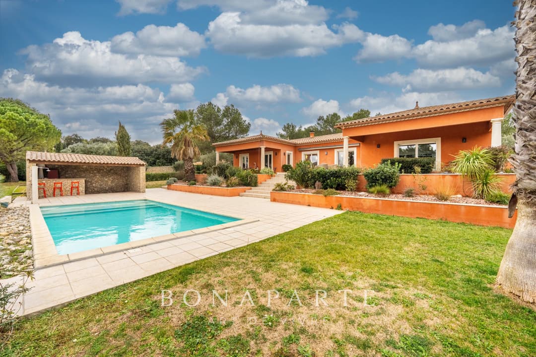 VILLA ÉLÉGANTE À L’OUEST DE NÎMES - Photo 18