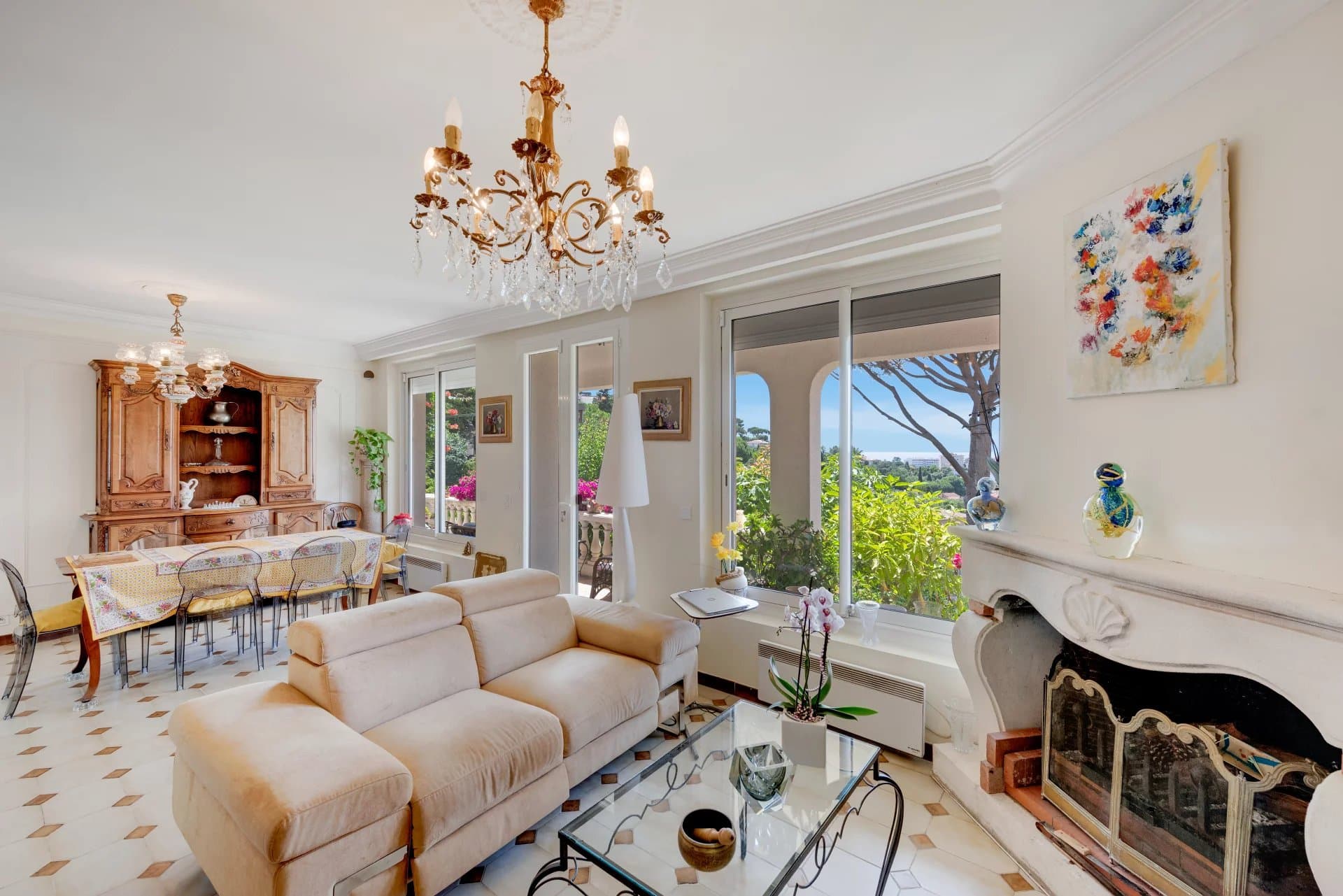 NOUVEAUTÉ CANNES - SUPERBE VILLA BELLE ÉPOQUE À LA VUE MER PANORAMIQUE - Photo 9