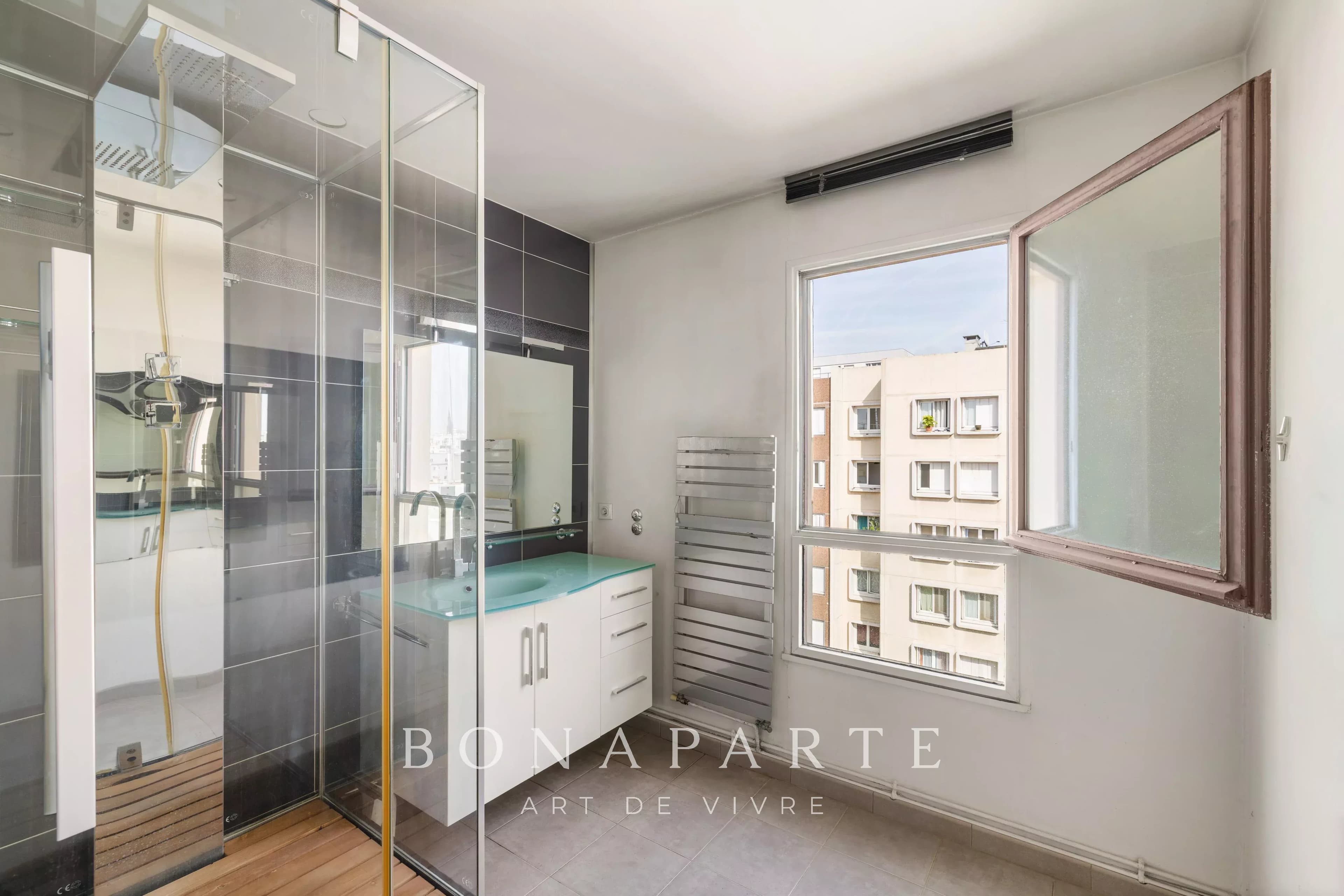 SOUS OFFRE  : PARIS XIXe – BELLEVILLE – DERNIER ÉTAGE - ROOFTOP DE 92 M² AVEC TERRASSE DE 68 M² - Photo 10