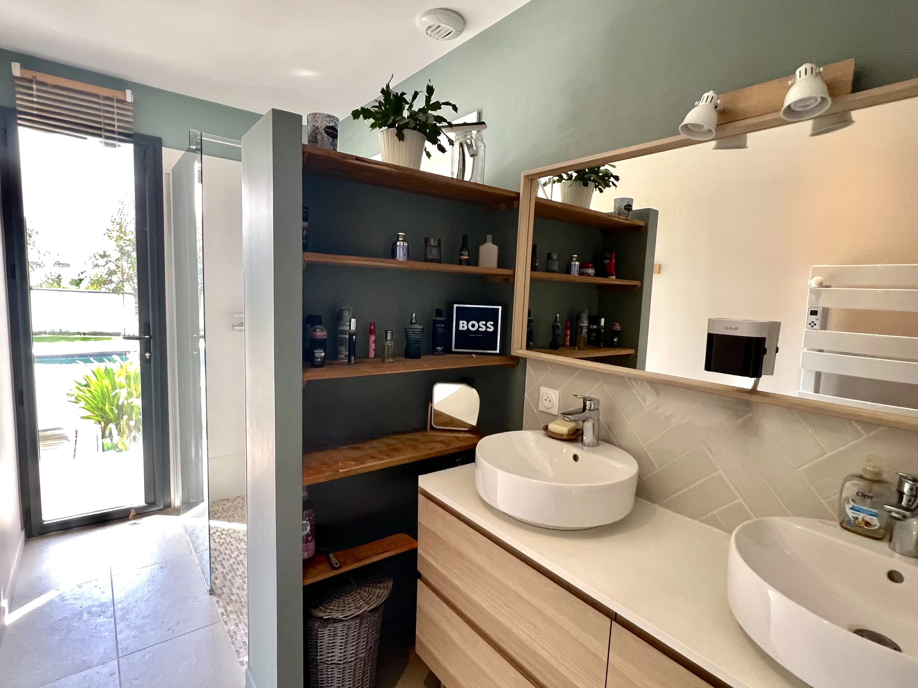 VILLA CONTEMPORAINE 2020 – 5 CHAMBRES – PISCINE CHAUFFÉE AU SEL – COTEAUX LIMITE BIZANOS – DPE A - Photo 11