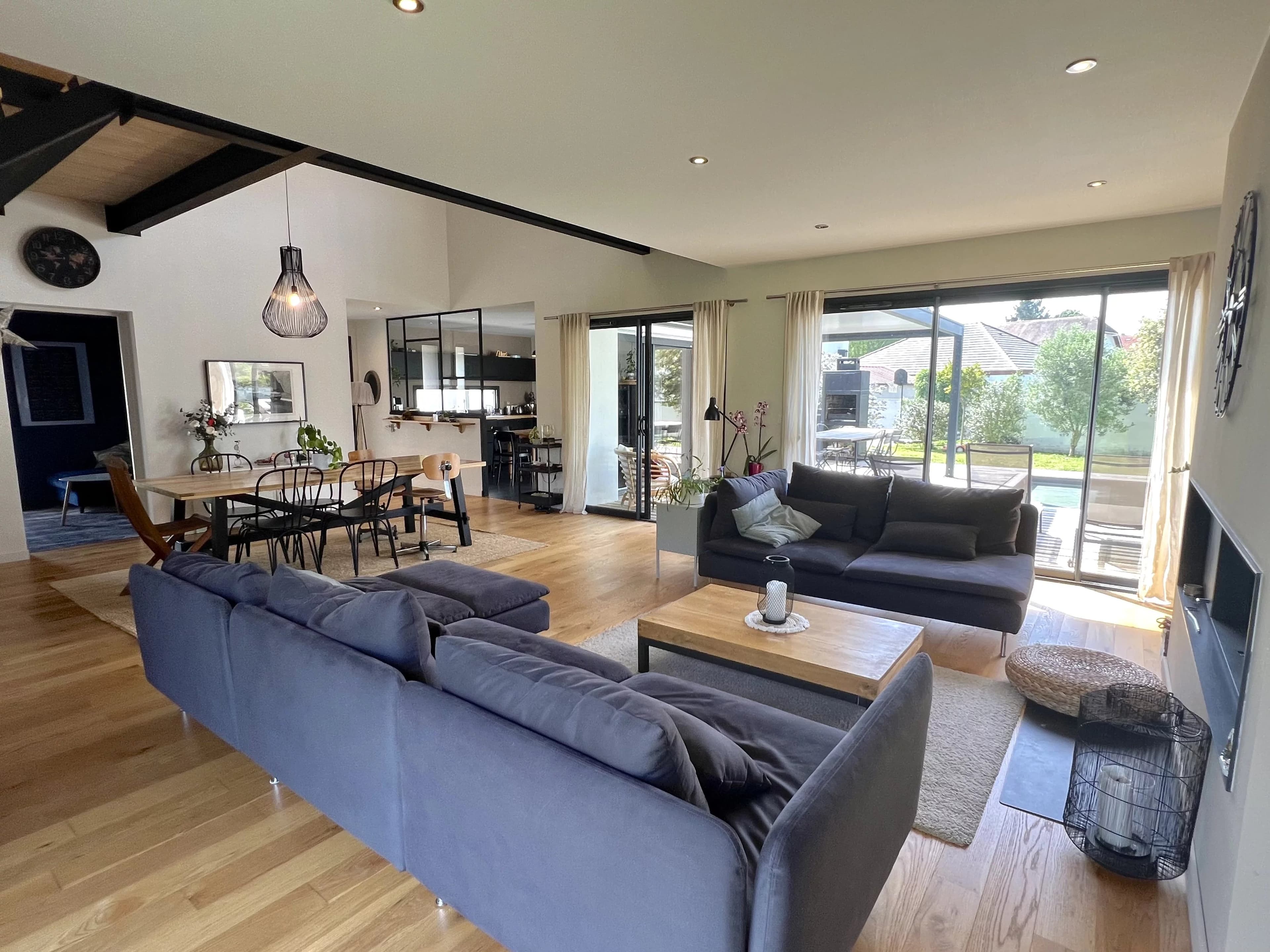 VILLA CONTEMPORAINE 2020 – 5 CHAMBRES – PISCINE CHAUFFÉE AU SEL – COTEAUX LIMITE BIZANOS – DPE A - Photo 7