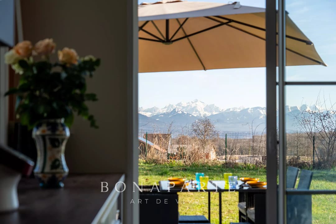 CESSY - MAISON P6 DE 240 M² - VUE PANORAMIQUE ALPES ET MONT-BLANC - Photo 5