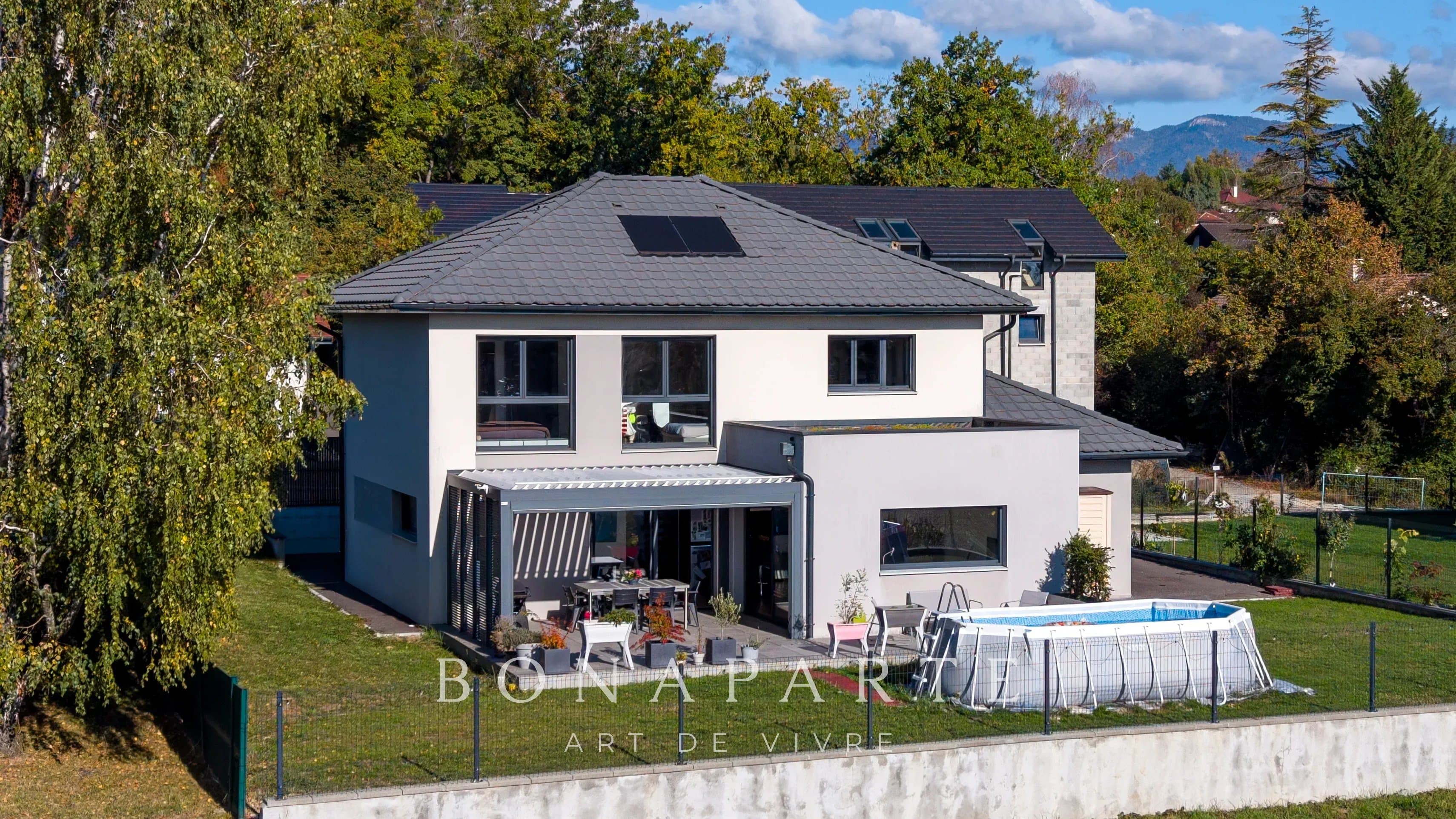 PRÉVESSIN-MOËNS - MAISON INDIVIDUELLE P7 - VUE MONT-BLANC - Photo 1