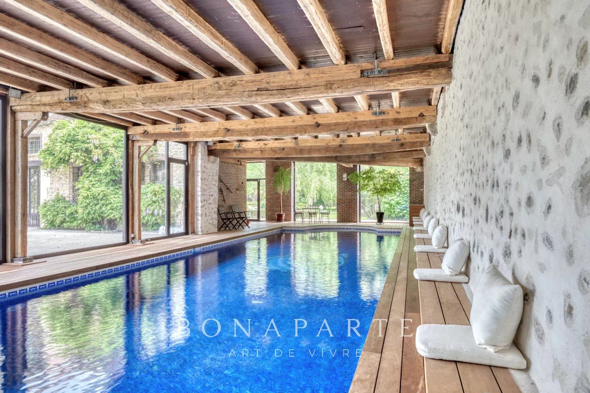Demeure d’exception avec étang, piscine et dépendance à 1h de Paris - Photo 78