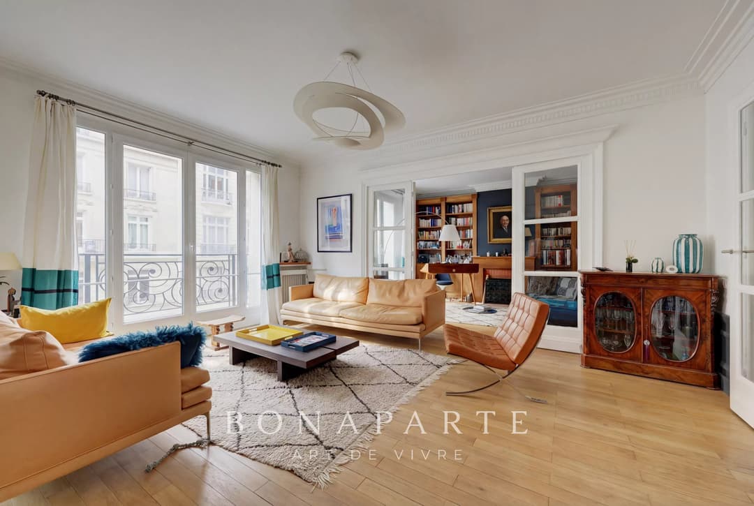 PARIS 17e - COURCELLES - APPARTEMENT - 6 PIÈCES - 156,7 M² CARREZ - 3/4 CHAMBRES - Photo 2