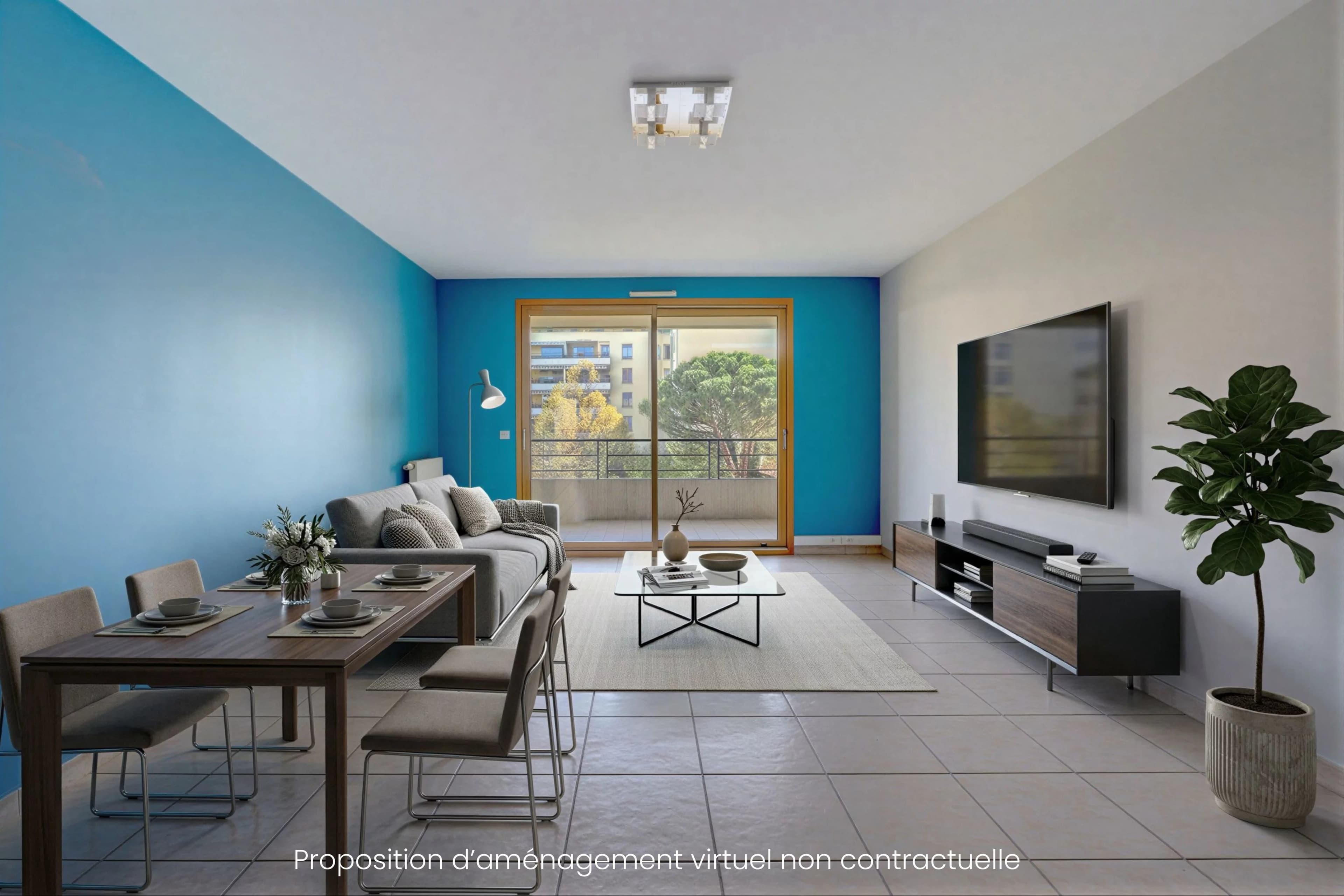 VILLEURBANNE / GRATTECIEL - APPARTEMENT / 3 CHAMBRES - GRAND BALCON A VIVRE - Photo 3