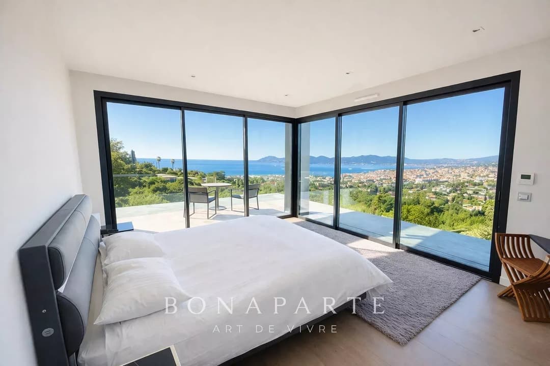 Cannes Californie – Villa contemporaine avec vue mer panoramique - Photo 6