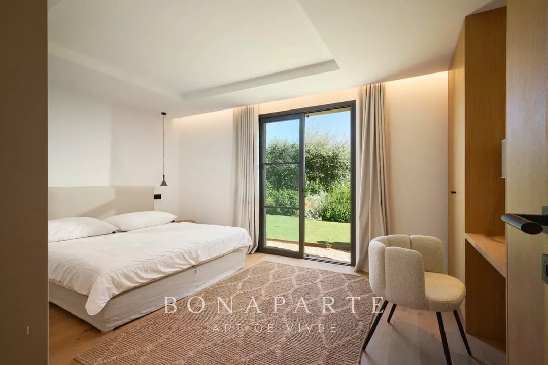 GRIMAUD - VILLA CONTEMPORAINE - VUE MER ET CHATEAU - Photo 12