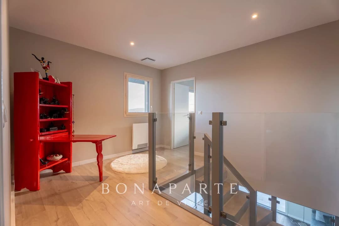 Divonne-les-Bains - Magnifique villa contemporaine avec piscine et vue Mont-Blanc - Photo 20