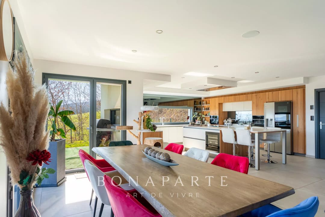 THOIRY - PROPRIETE CONTEMPORAINE - VUE SUR LES ALPES - Photo 13