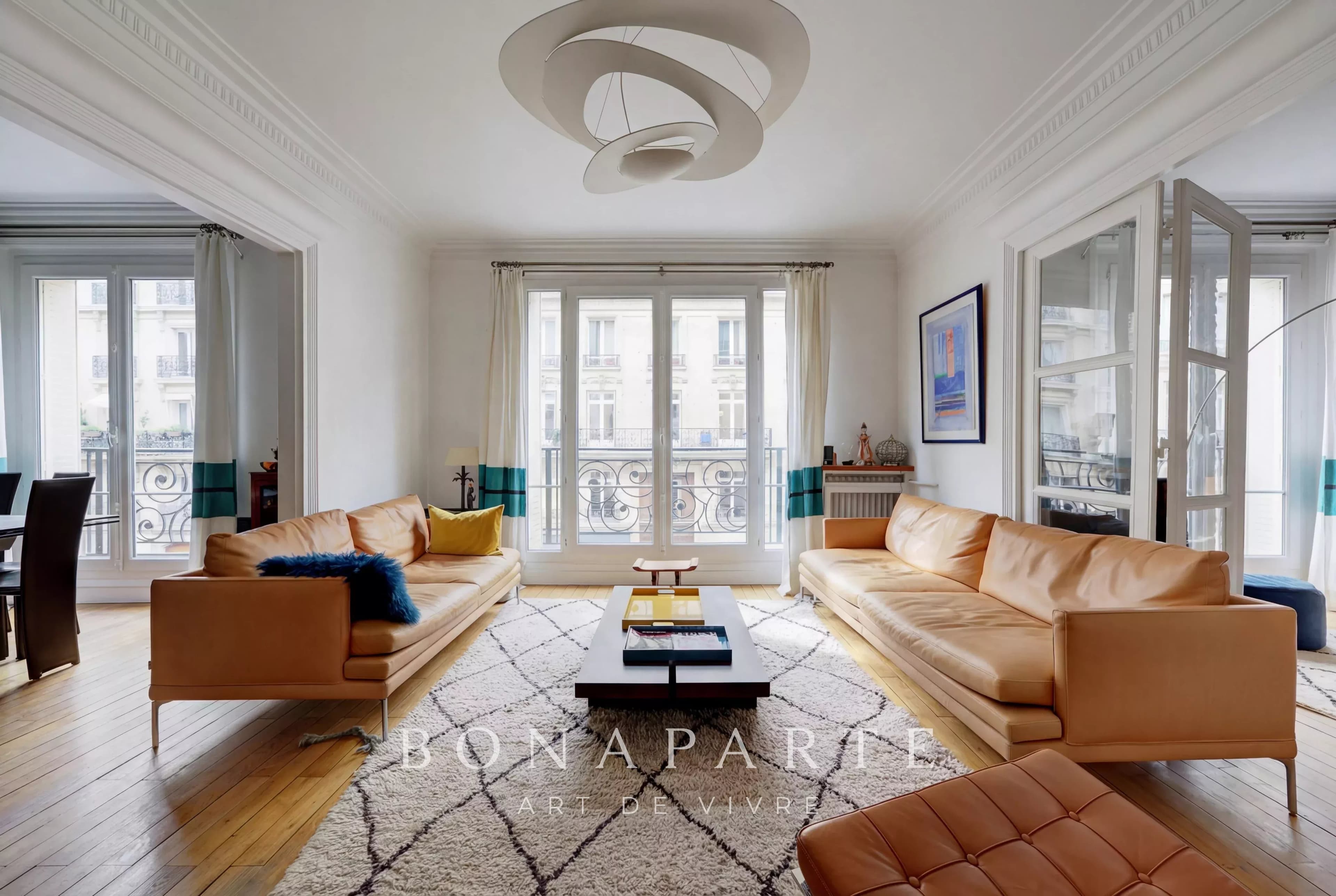 PARIS 17e - COURCELLES - APPARTEMENT - 6 PIÈCES - 156,7 M² CARREZ - 3/4 CHAMBRES - Photo 1