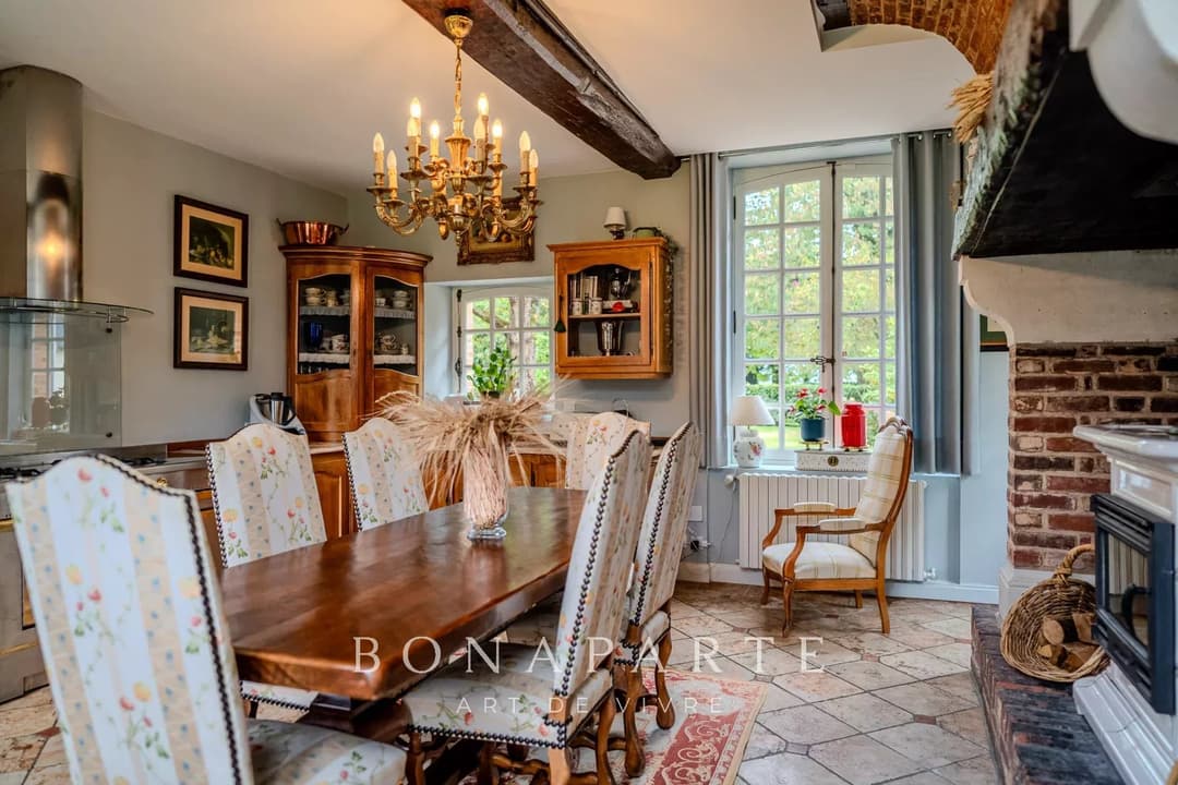 GRAND BOURGTHEROULDE - MAISON DE MAITRE DU XVIIIe - Photo 4