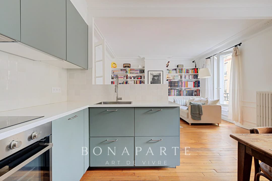 Trois pièces traversant entièrement rénové par architecte - Photo 8