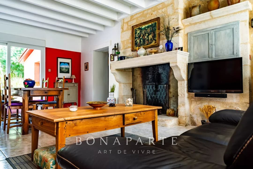 Authentique grange transformée en demeure chaleureuse, au centre du village - Photo 5