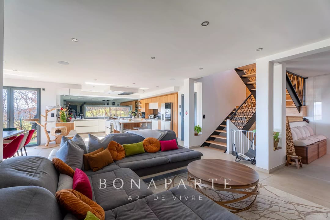 THOIRY - PROPRIETE CONTEMPORAINE - VUE SUR LES ALPES - Photo 14