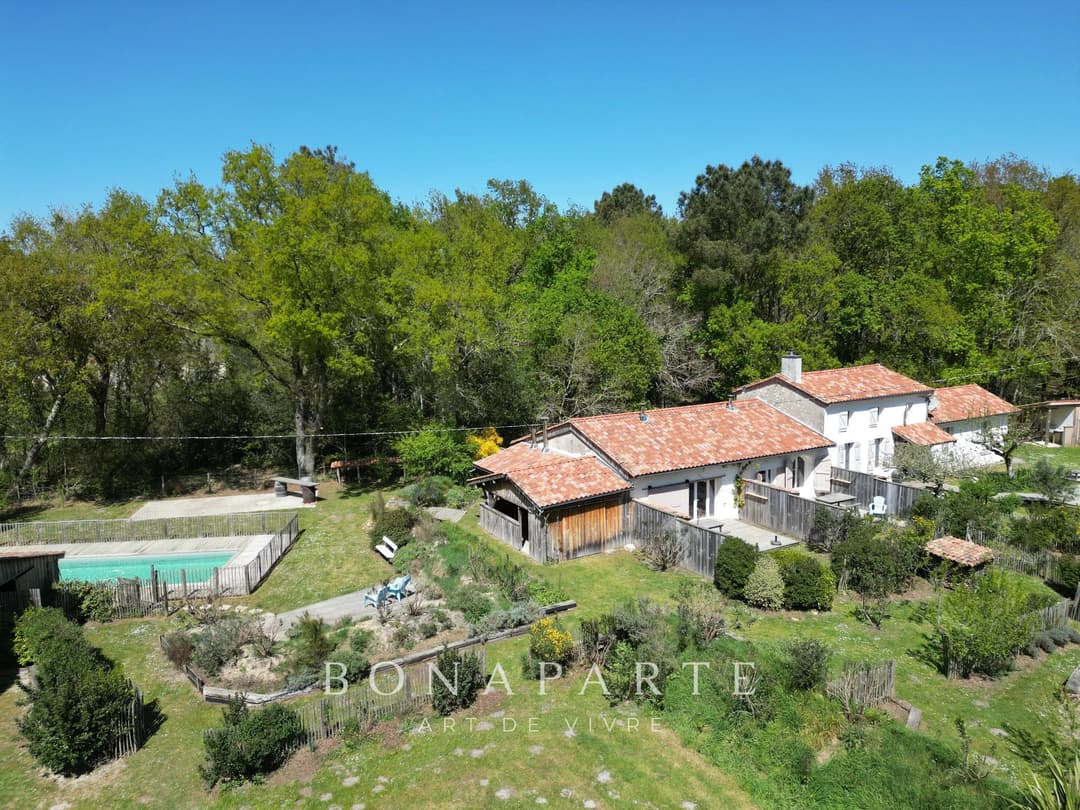 VENSAC - PROPRIETE DE 4,5 HECTARES À 5 MINUTES DES PLAGES OCÉANES - Photo 2