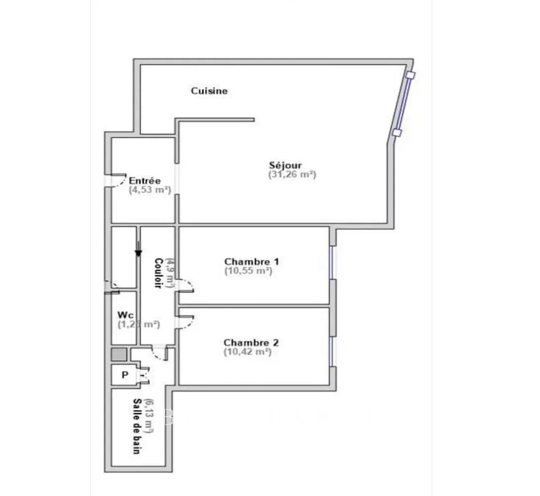 SEVRES - Appartement de 69 m² avec parking dans une résidence rénovée - Photo 10