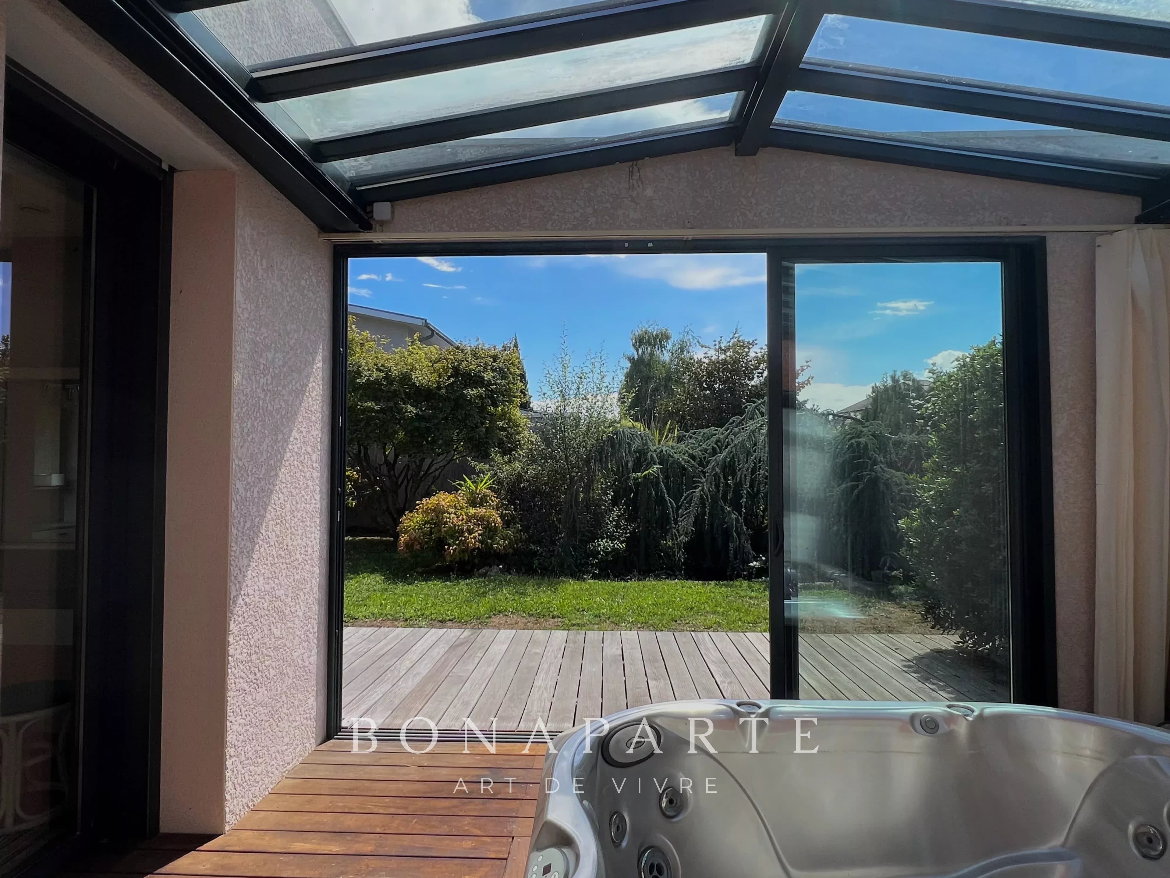 BIZANOS — Limite PAU TRESPOEY | Villa contemporaine lumineuse (4 chambres possibles) - Photo 13
